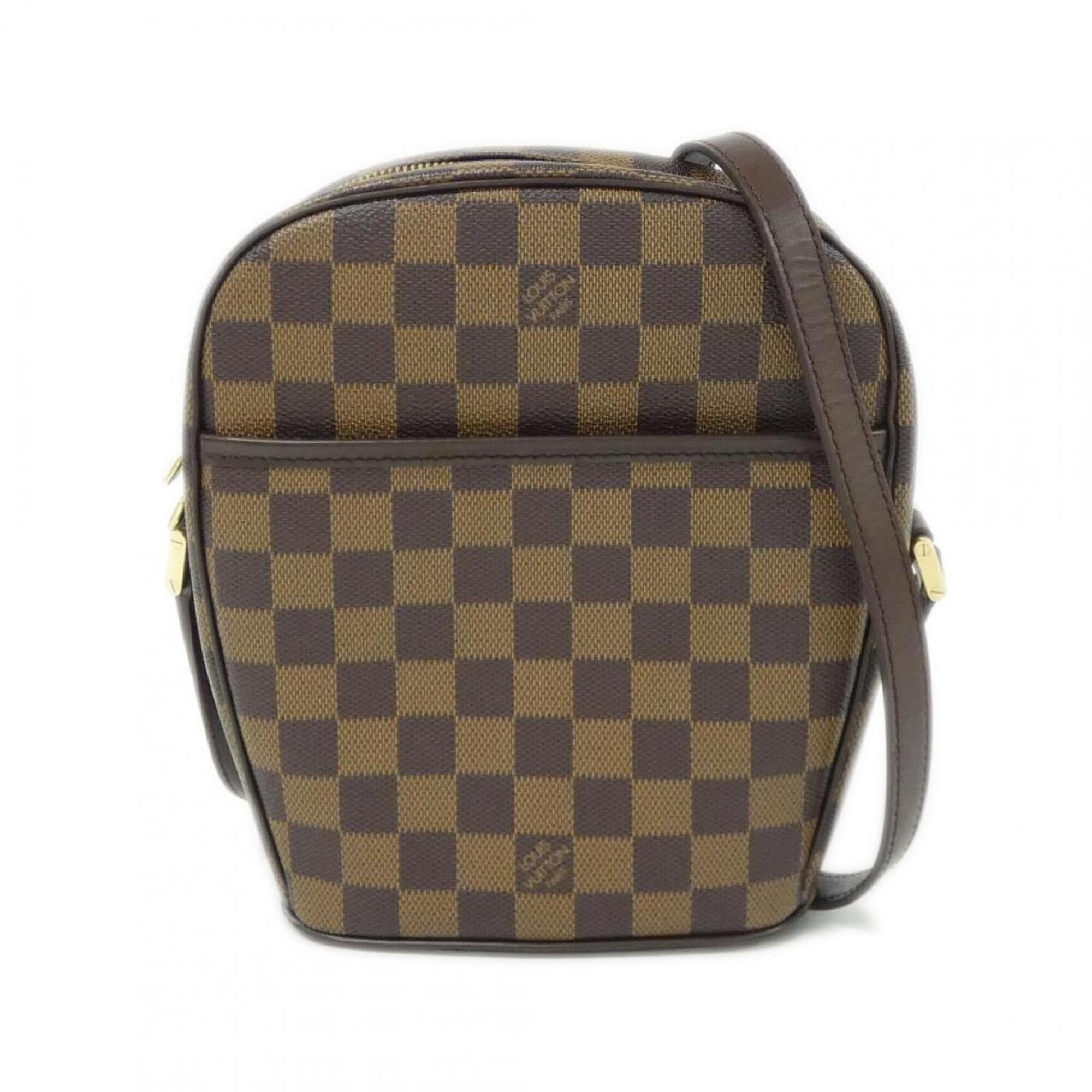 Louis Vuitton Ebene Coated Canvas Shoulder Bag (Pre-Owned)