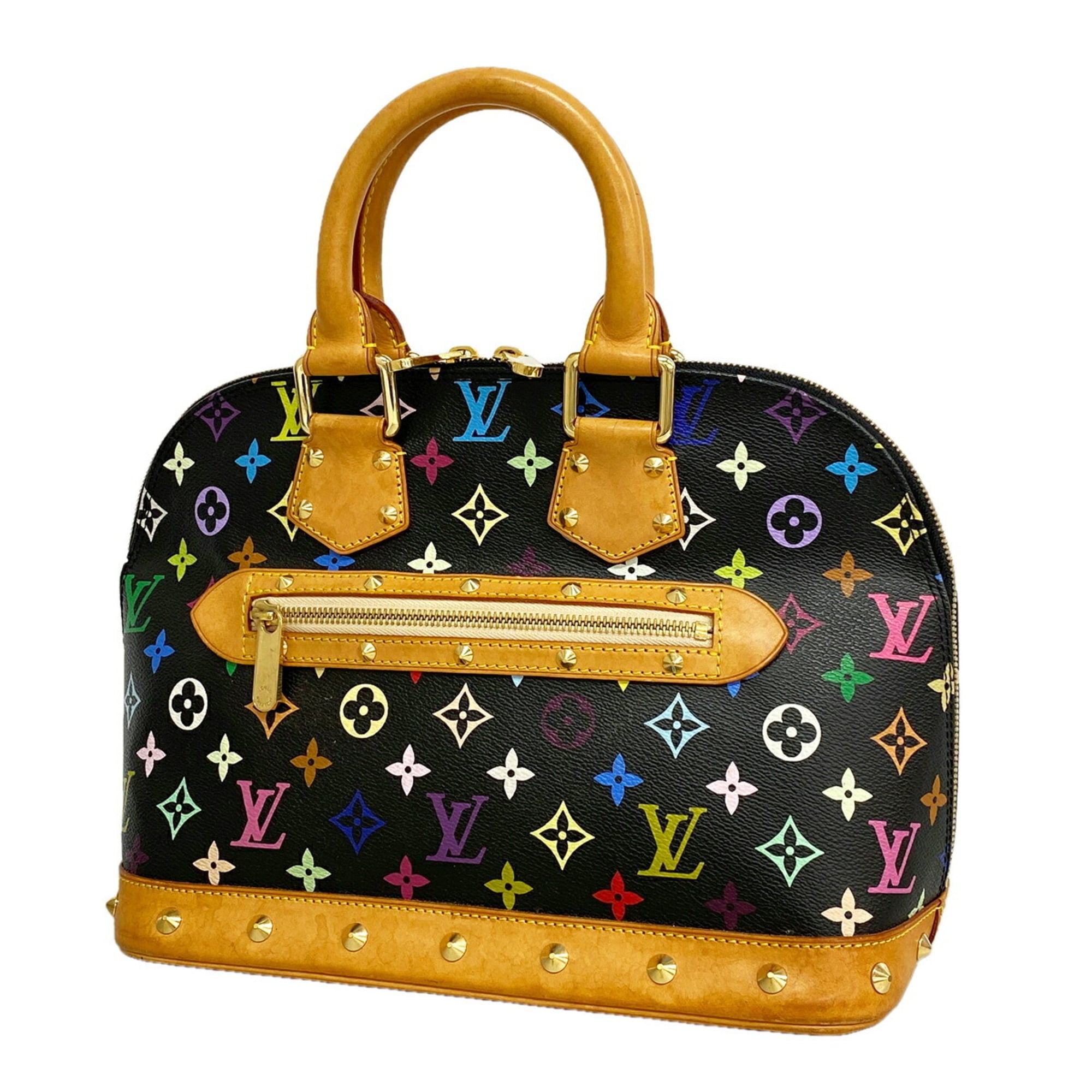 Louis Vuitton Noir Handbag (Pre-Owned)