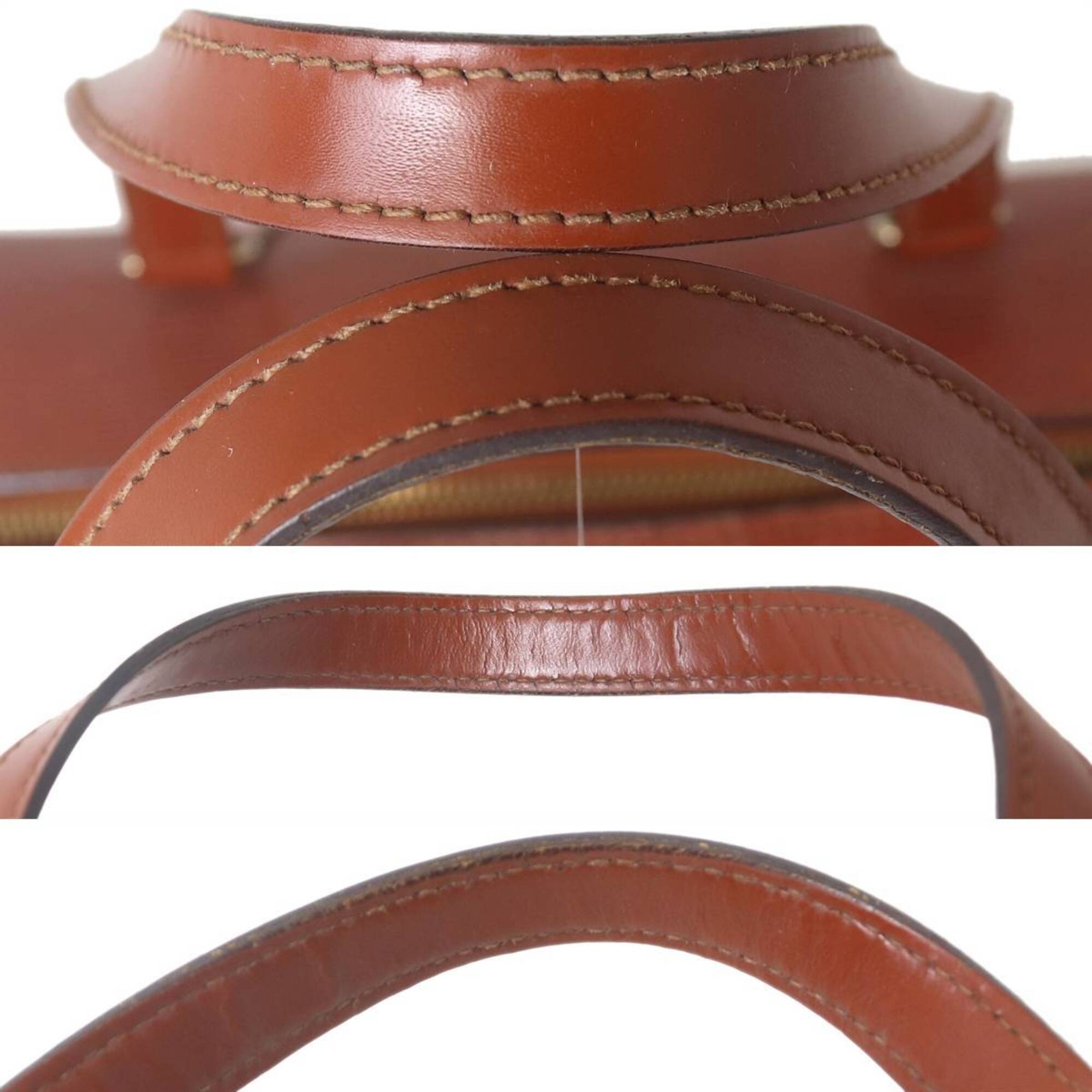 Louis Vuitton Brown Epi Leather Handbag Pouch (Pre-Owned)