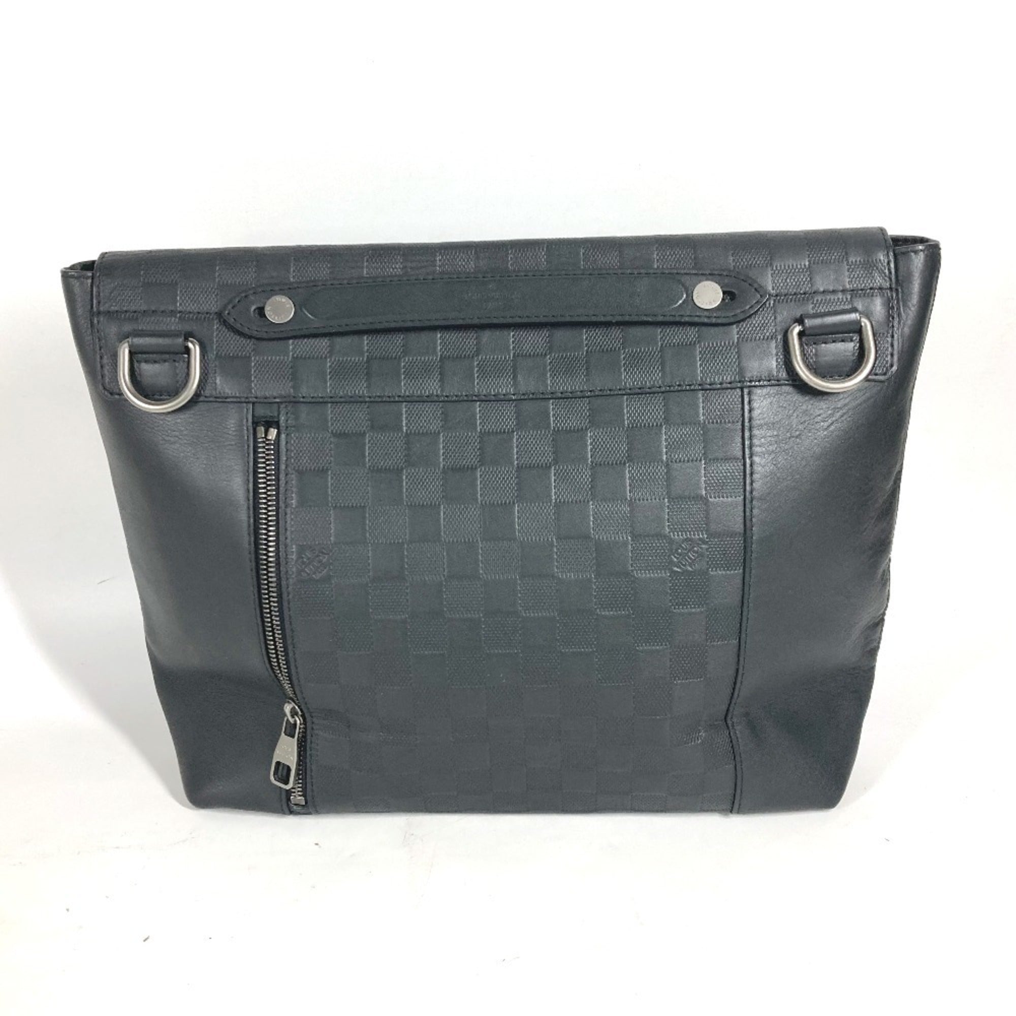 Louis Vuitton Black Onyx Damier Infini Handbag (Pre-Owned)