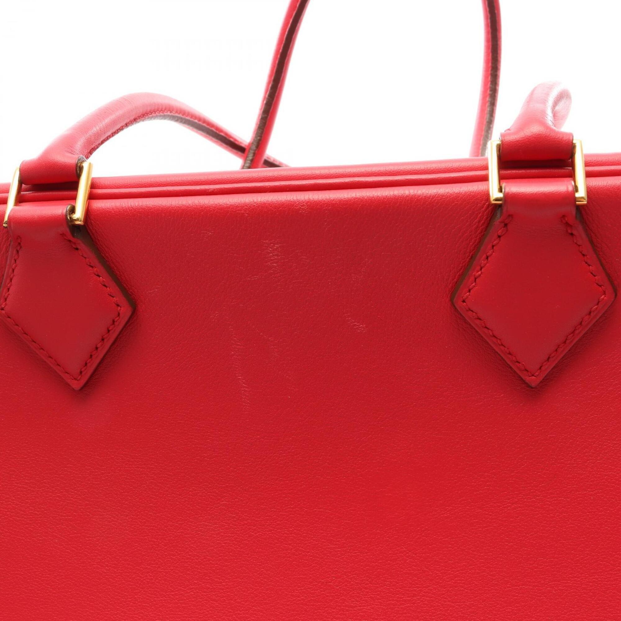 Hermes Pink Swift Leather Handbag (Pre-Owned)