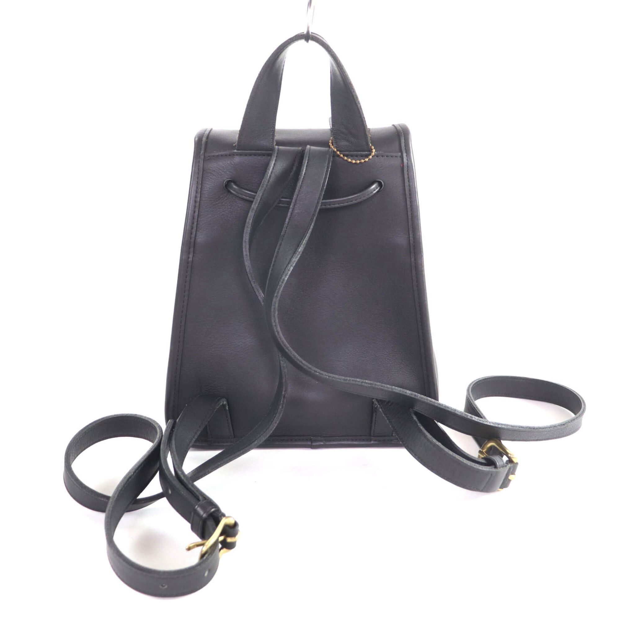 Coach Gold Leather Backpack (Pre-Owned)