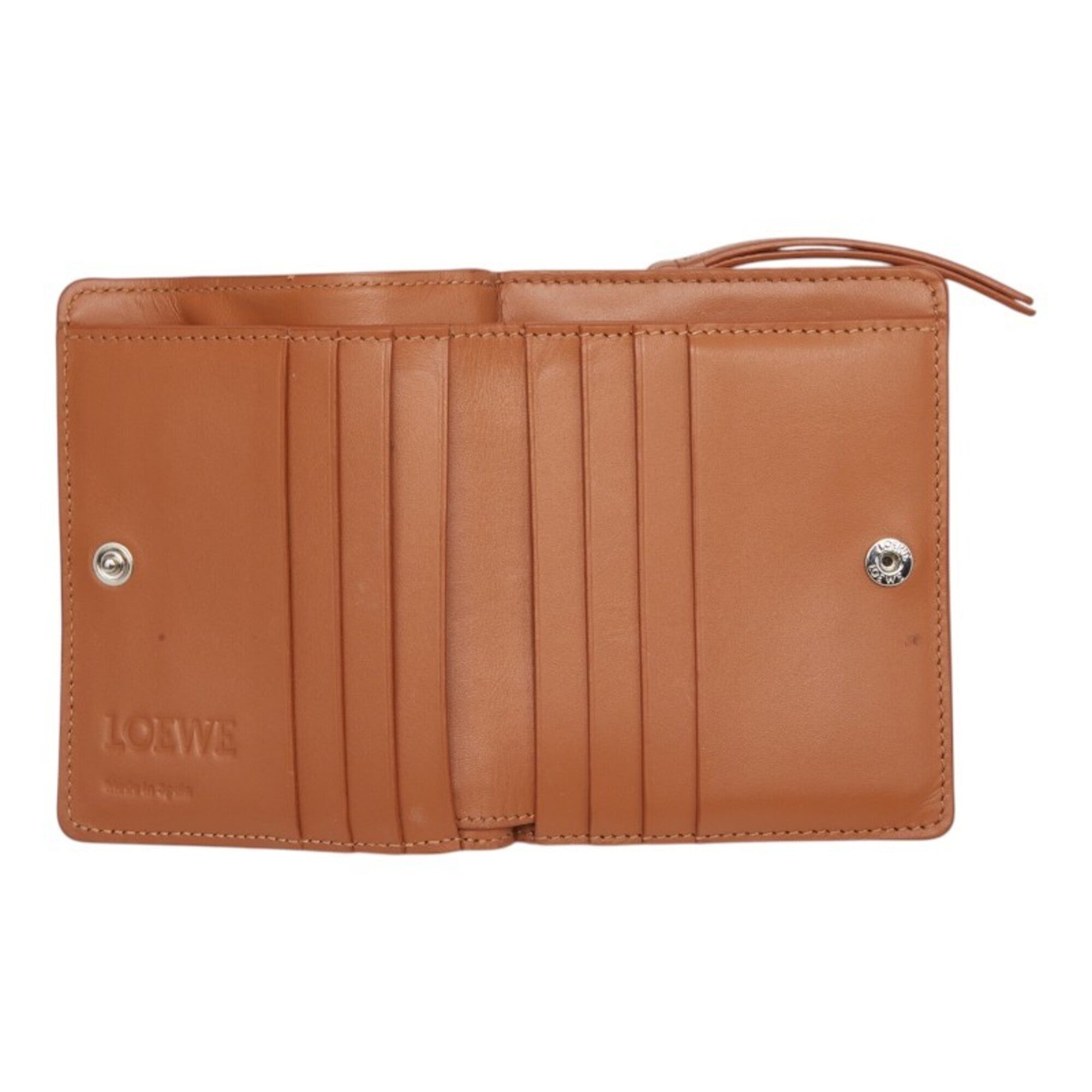 Loewe Brown Leather Wallet (Bi-Fold) (Pre-Owned)