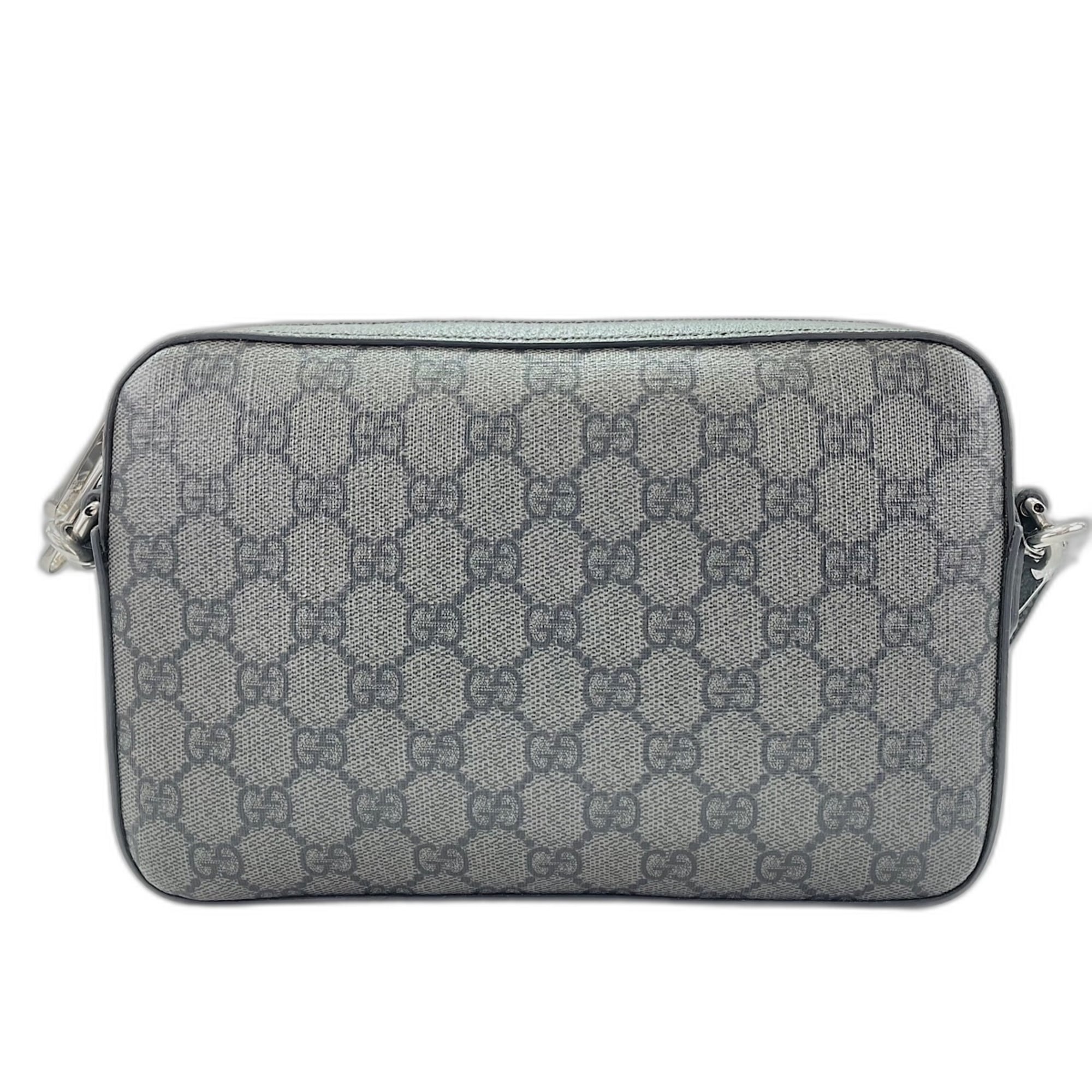 Gucci Ophidia Gray Shoulder Bag (Pre-Owned)