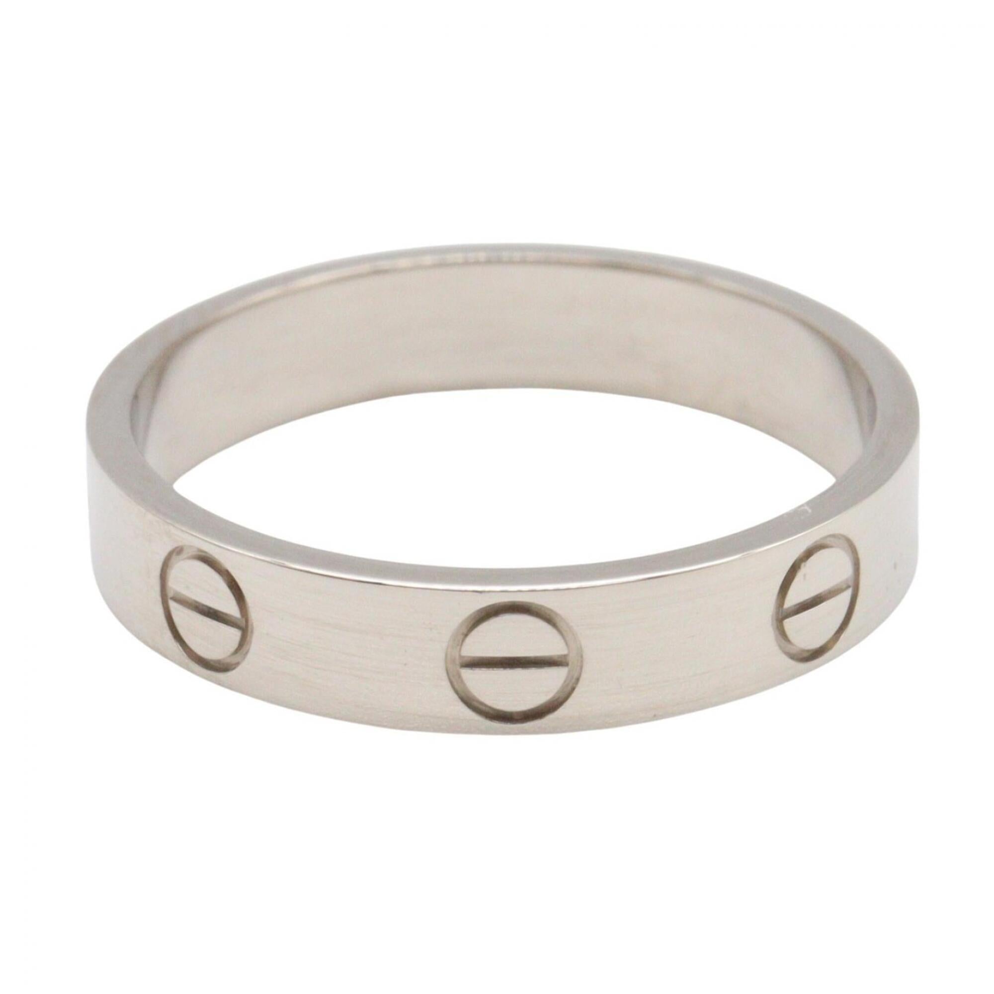 Cartier Silver White Gold (18K) Band Ring (Pre-Owned)