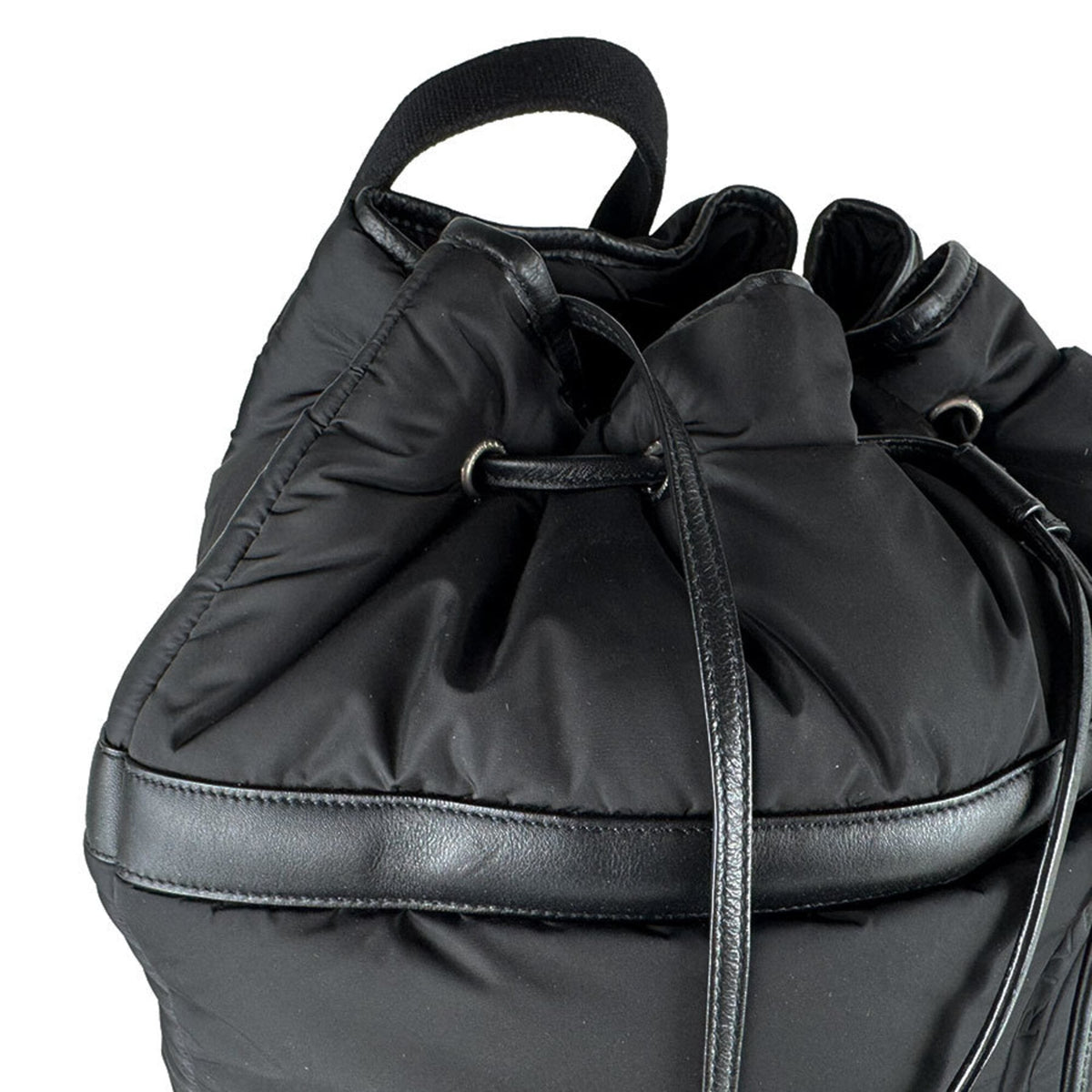 Saint Laurent Black Nylon Shoulder Bag (Pre-Owned)