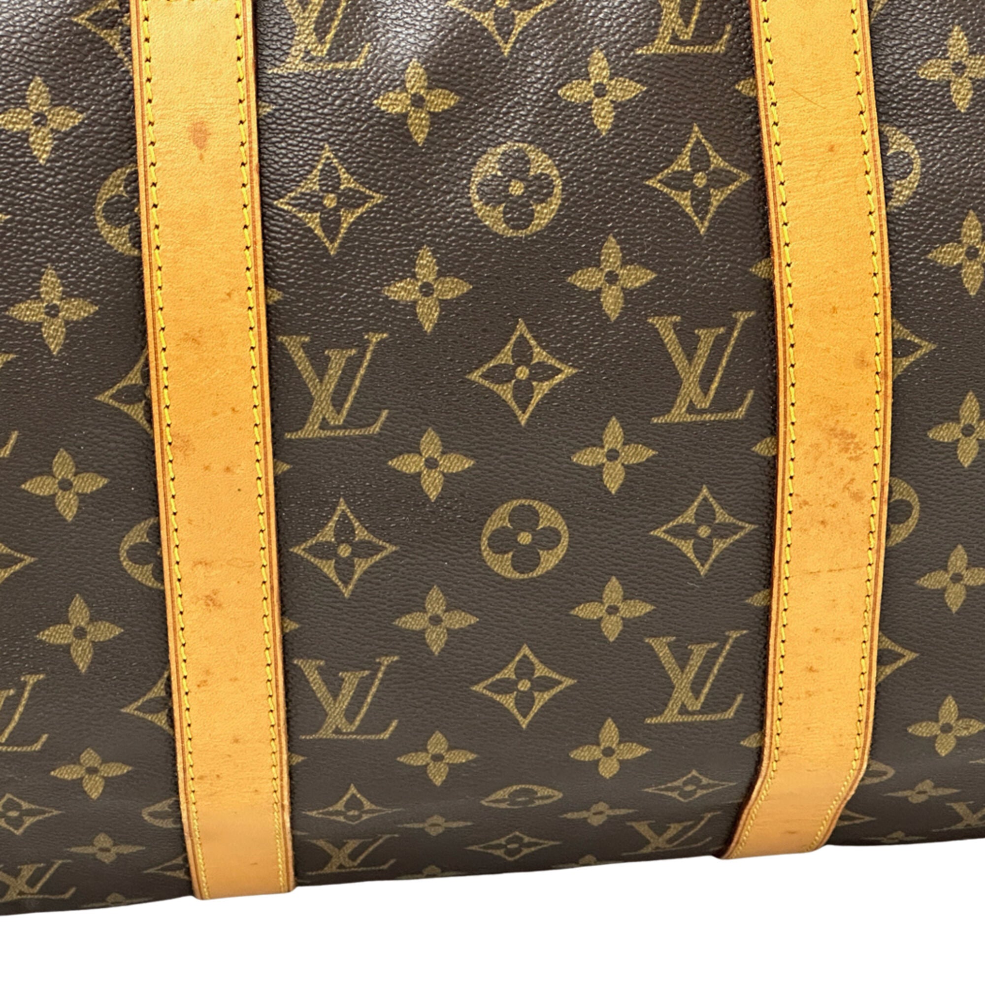 Louis Vuitton Brown Monogram Monogram Boston Bag Handbag (Pre-Owned)