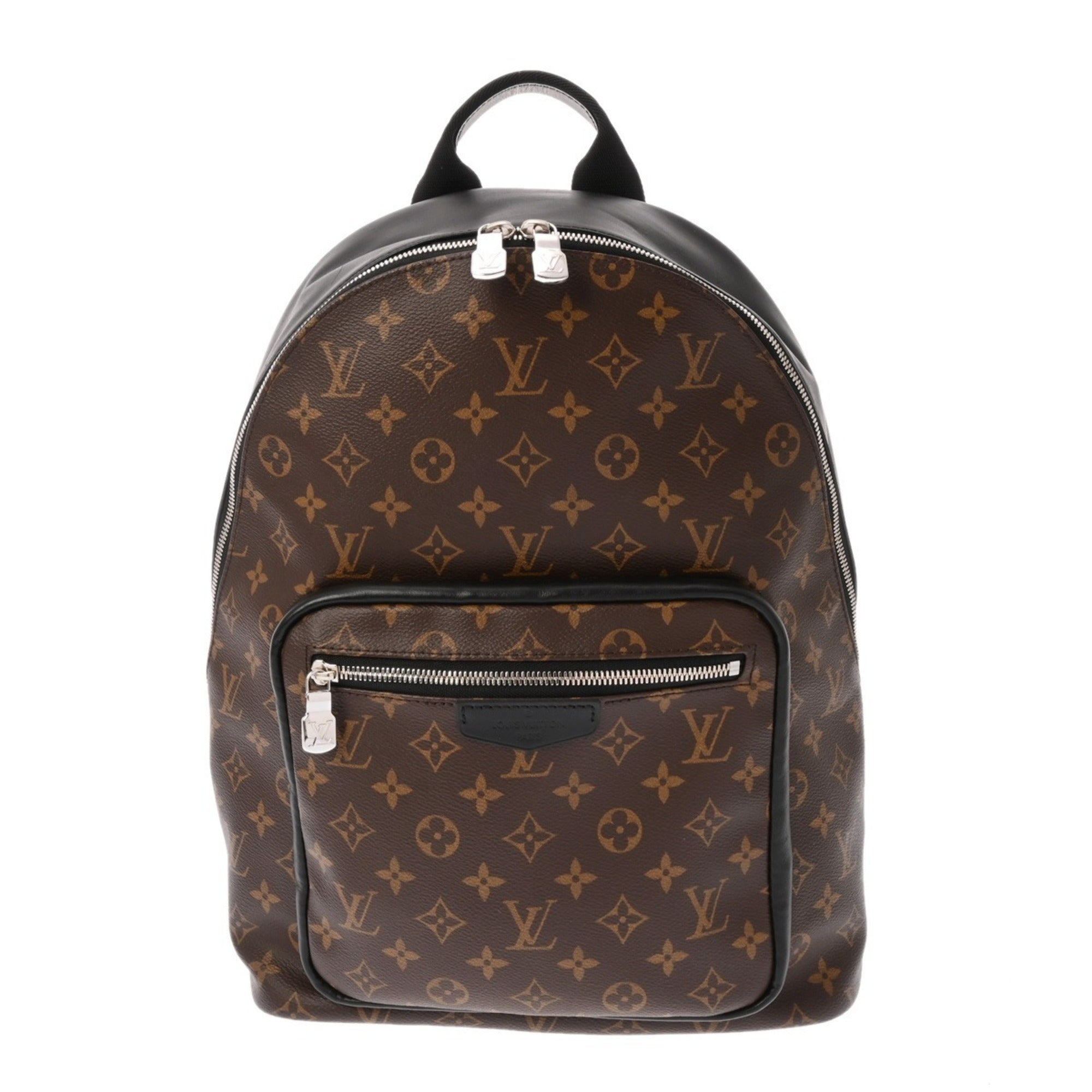 Louis Vuitton Black Brown Monogram Backpack (Pre-Owned)