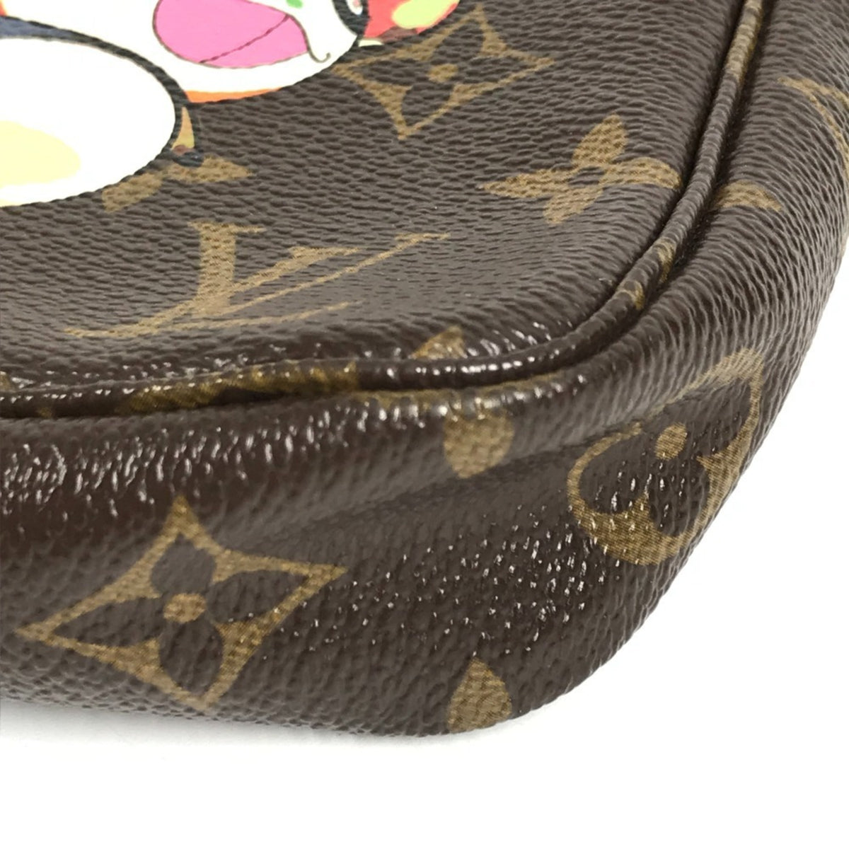 Louis Vuitton Brown Monogram Panda Monogram Canvas Handbag Pouch Shoulder Bag (Pre-Owned)