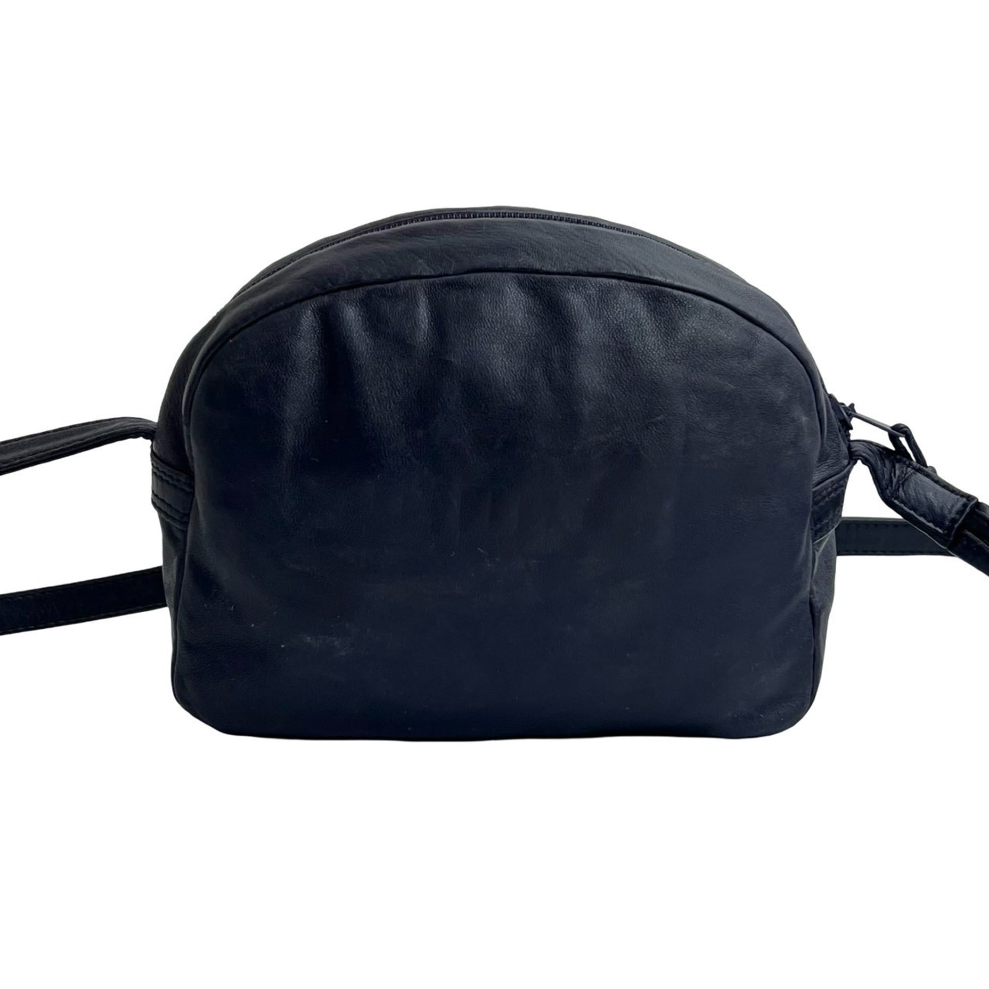Loewe Purple Leather Pochette Shoulder Bag (Pre-Owned)