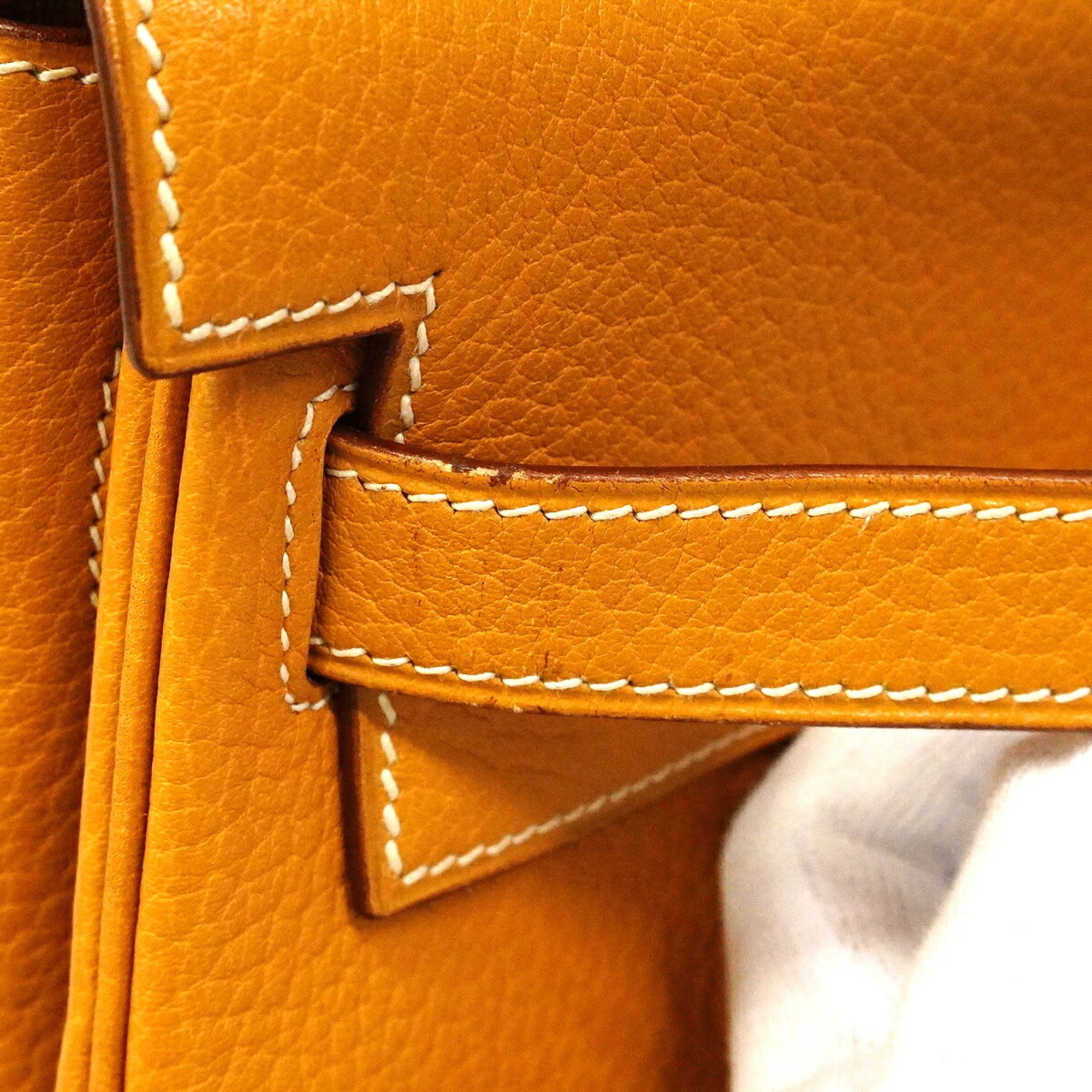 Hermes Natural Ardennes Leather Handbag (Pre-Owned)