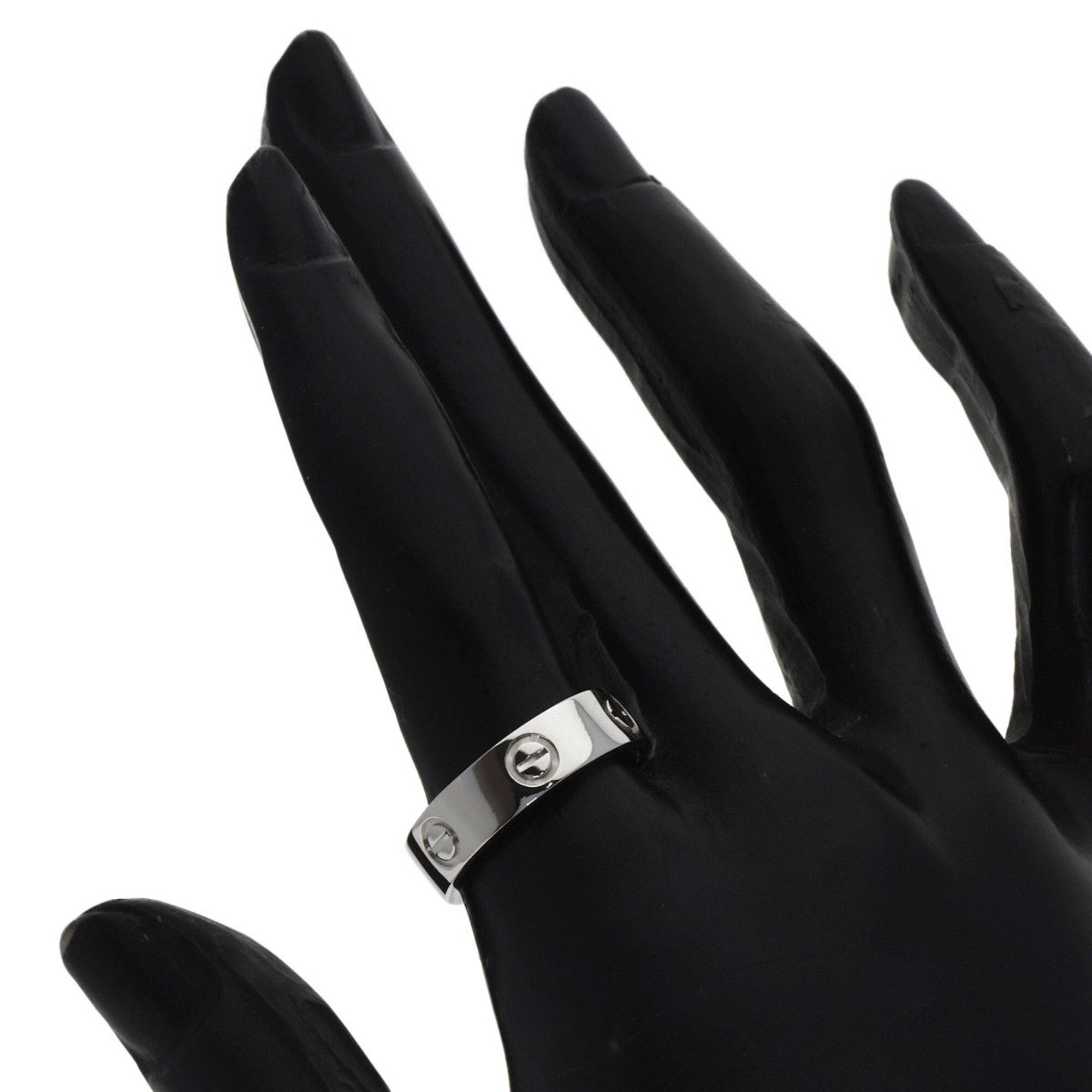 Cartier Love Platinum 950 Band Ring (Pre-Owned)