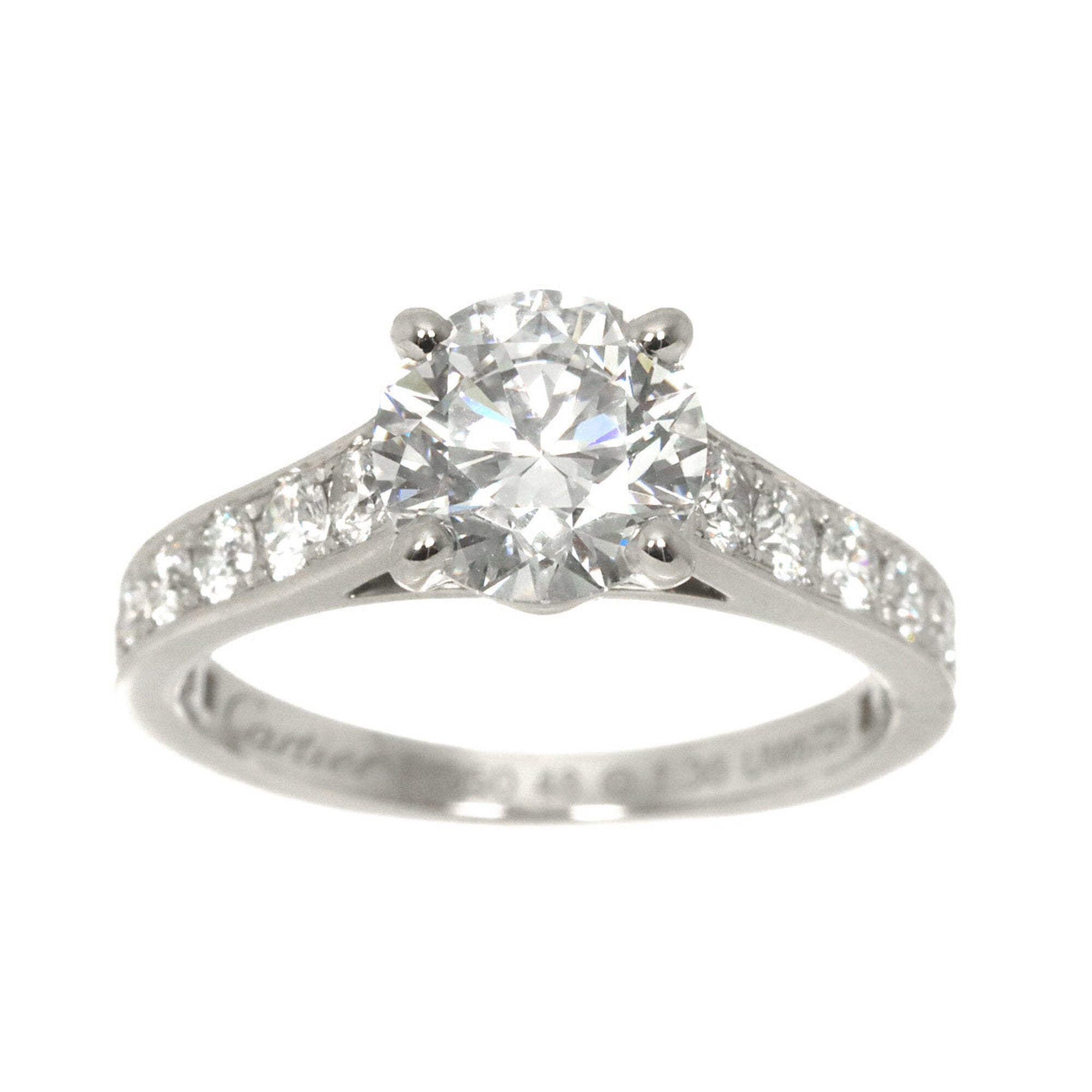 Cartier Platinum 950 Band Ring (Pre-Owned)