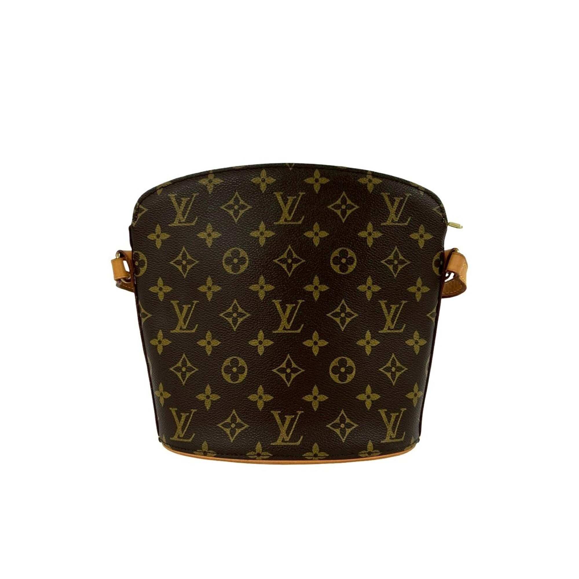 Louis Vuitton Brown Pvc Leather Pochette Shoulder Bag (Pre-Owned)