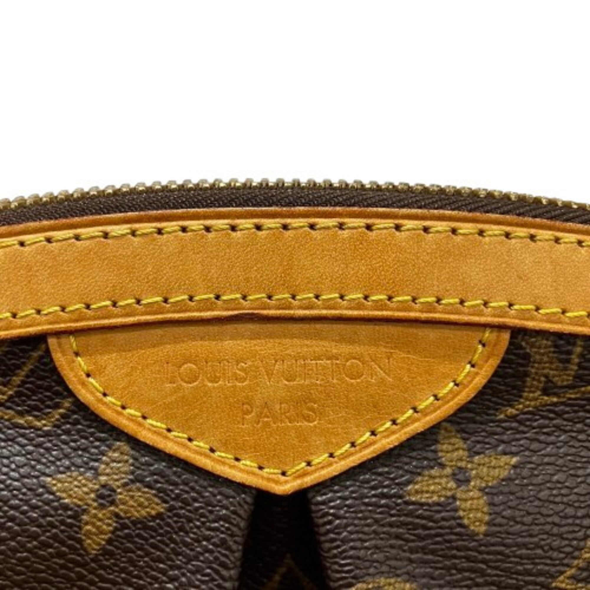 Louis Vuitton Brown Pvc Handbag (Pre-Owned)