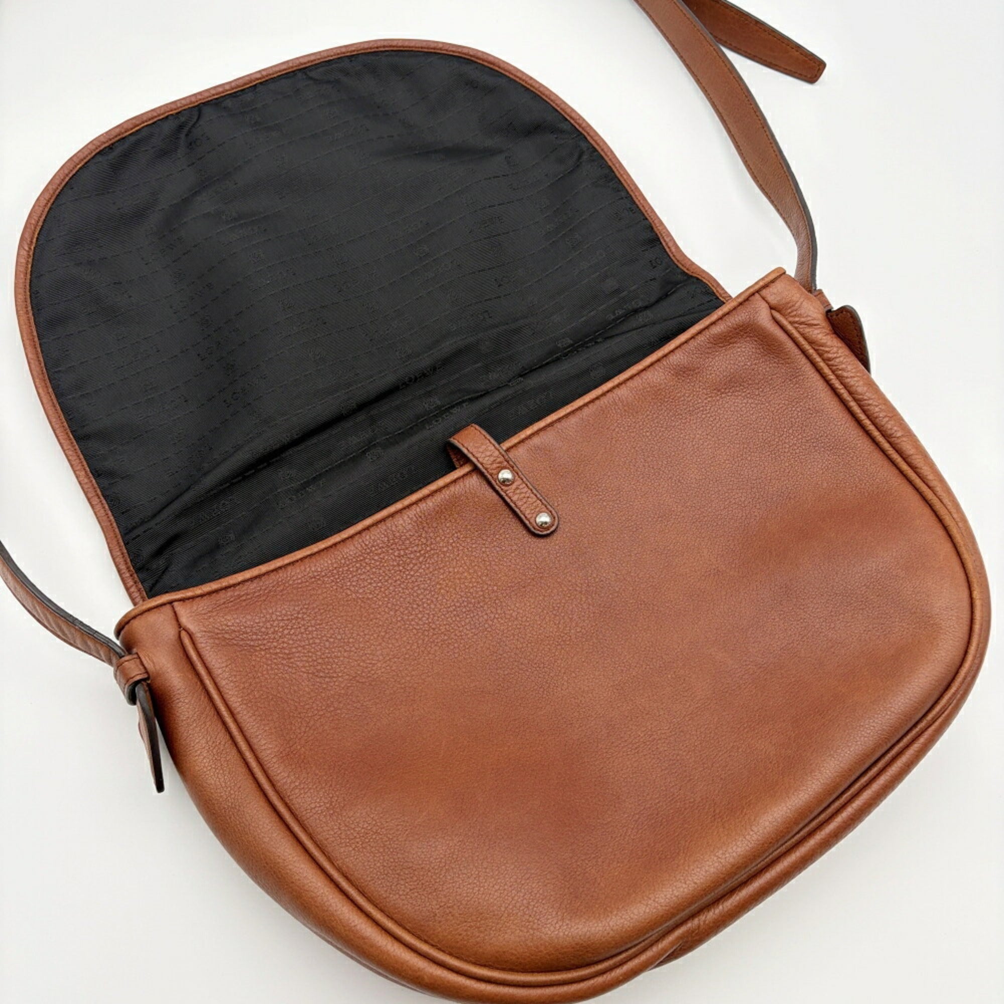 Loewe Brown Leather Shoulder Bag (Pre-Owned)
