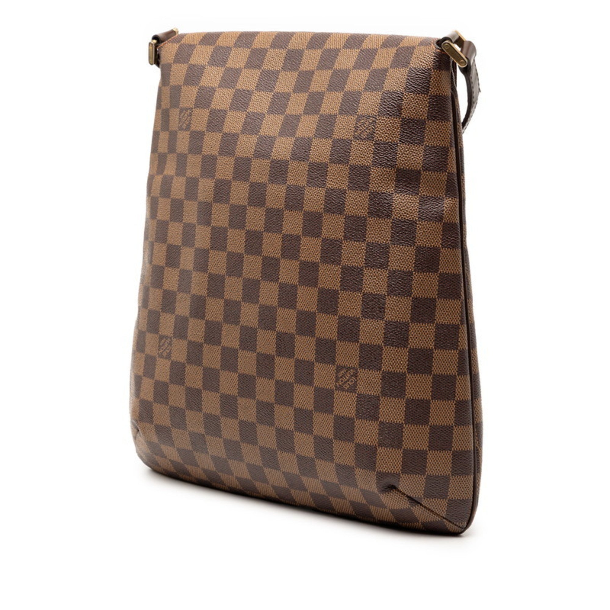 Louis Vuitton Brown Pvc Leather Shoulder Bag (Pre-Owned)