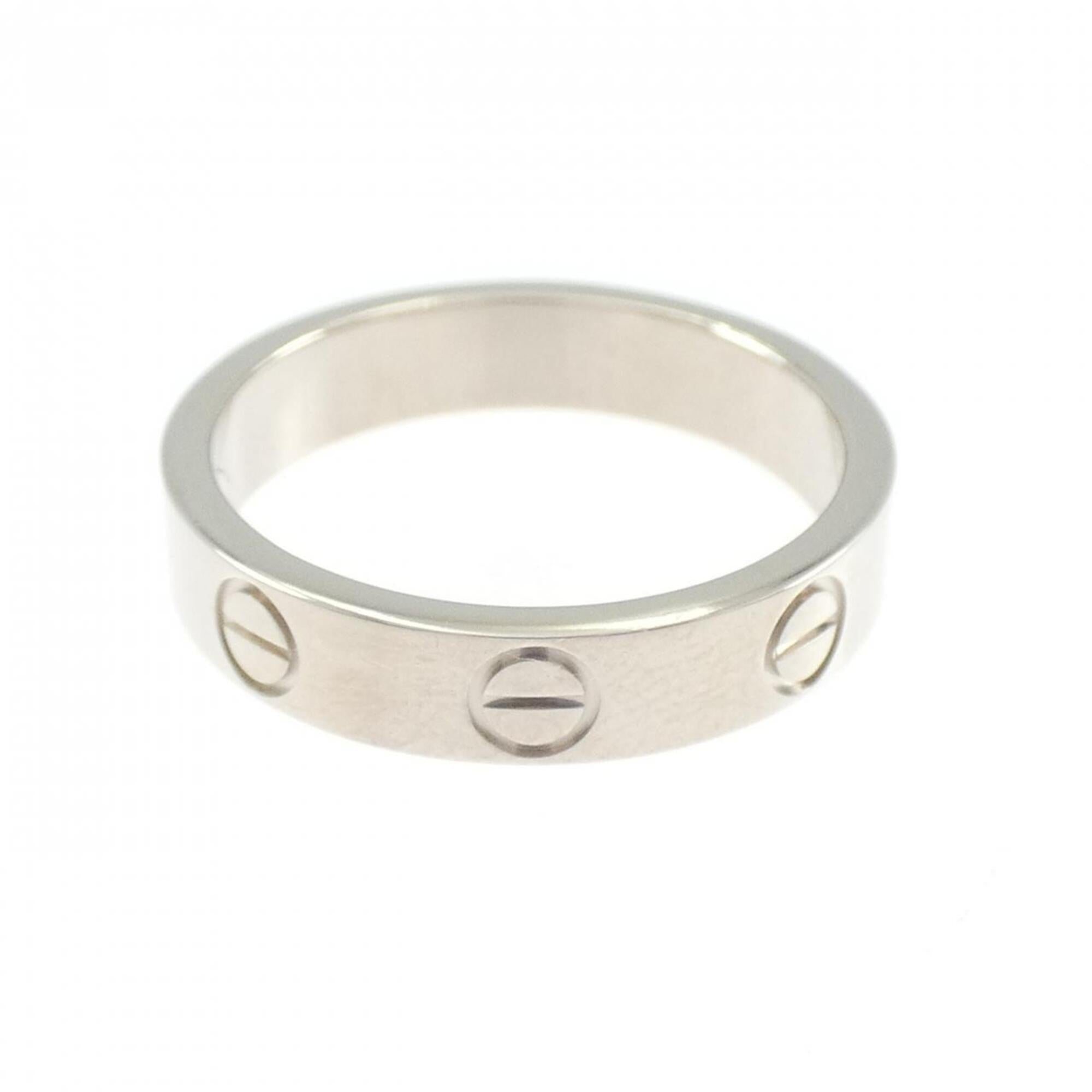 Cartier White Gold White Gold (18K) Band Ring (Pre-Owned)