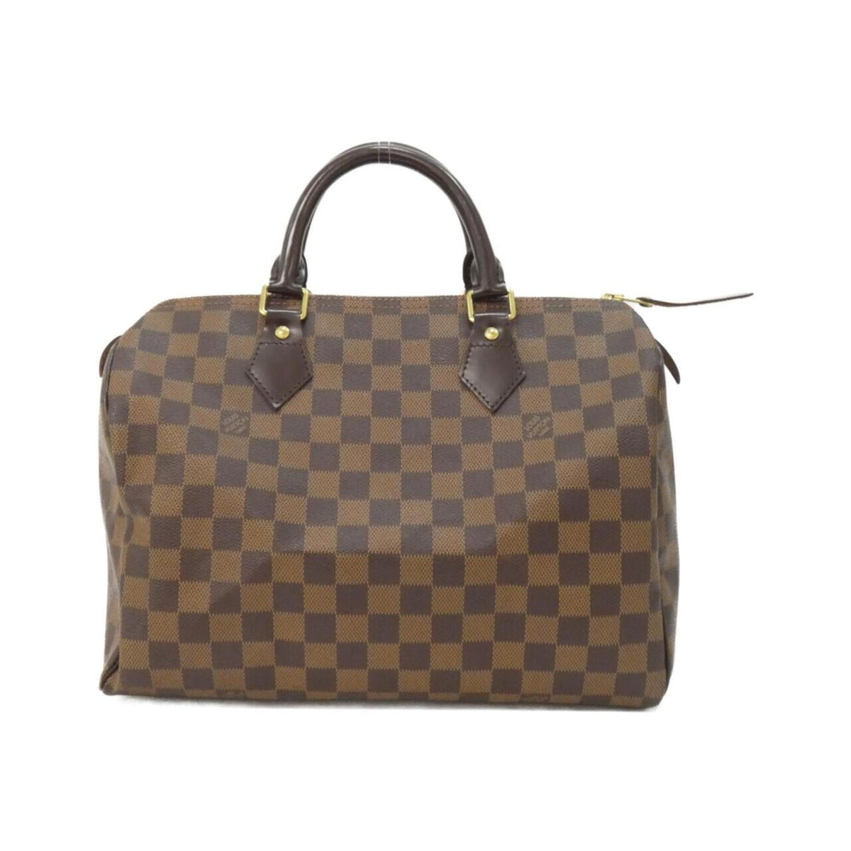 Louis Vuitton Ebene Coated Canvas Boston Bag (Pre-Owned)