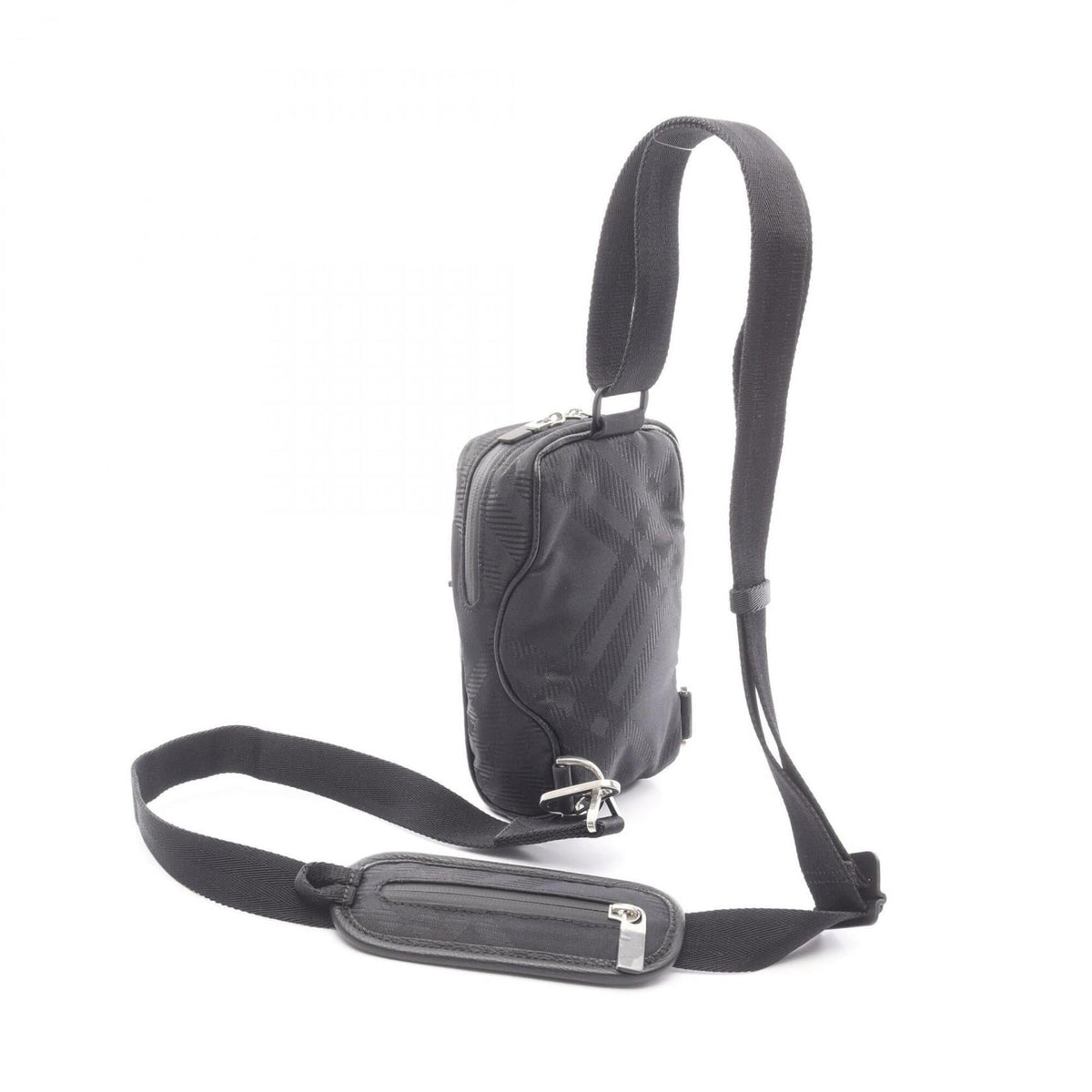 Burberry Black Nylon Fanny Pack Handbag (Pre-Owned)