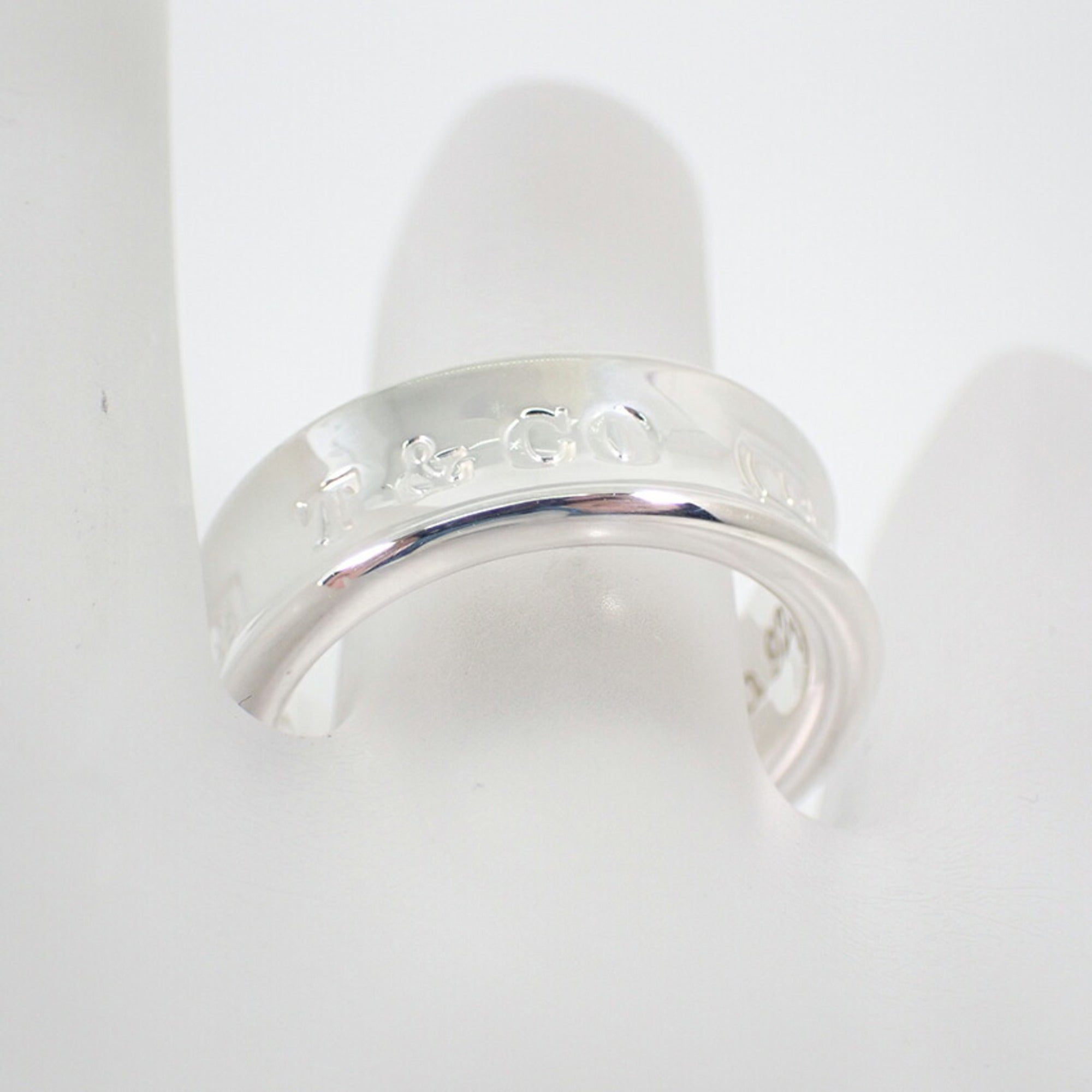 Tiffany Sterling Silver 925 Band Ring (Pre-Owned)