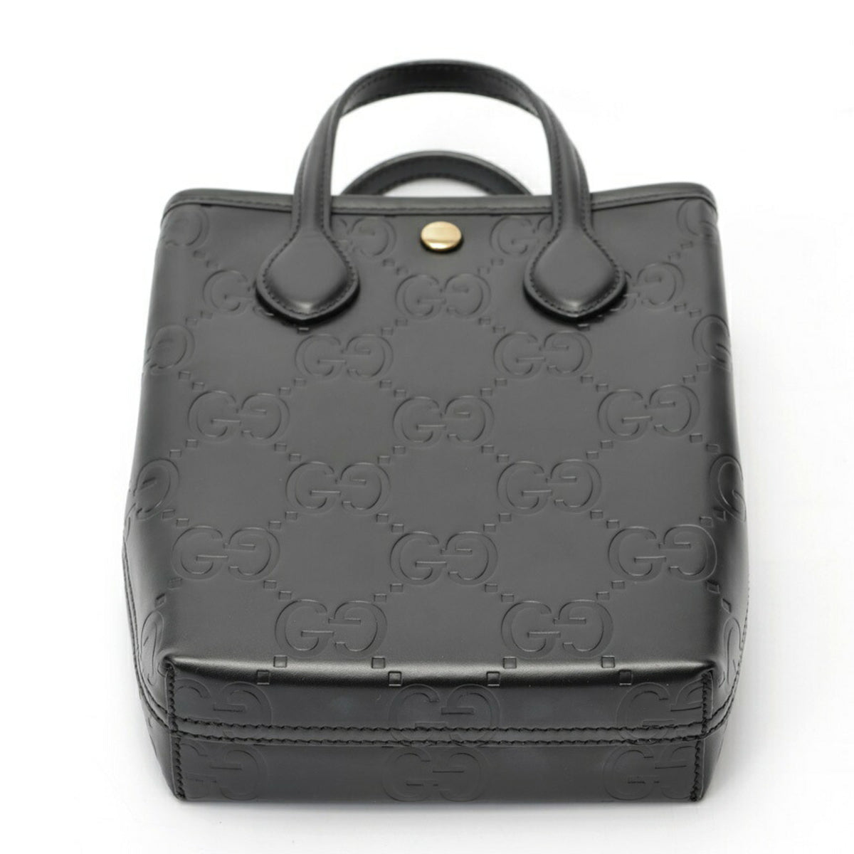 Gucci Black Leather Shoulder Bag (Pre-Owned)