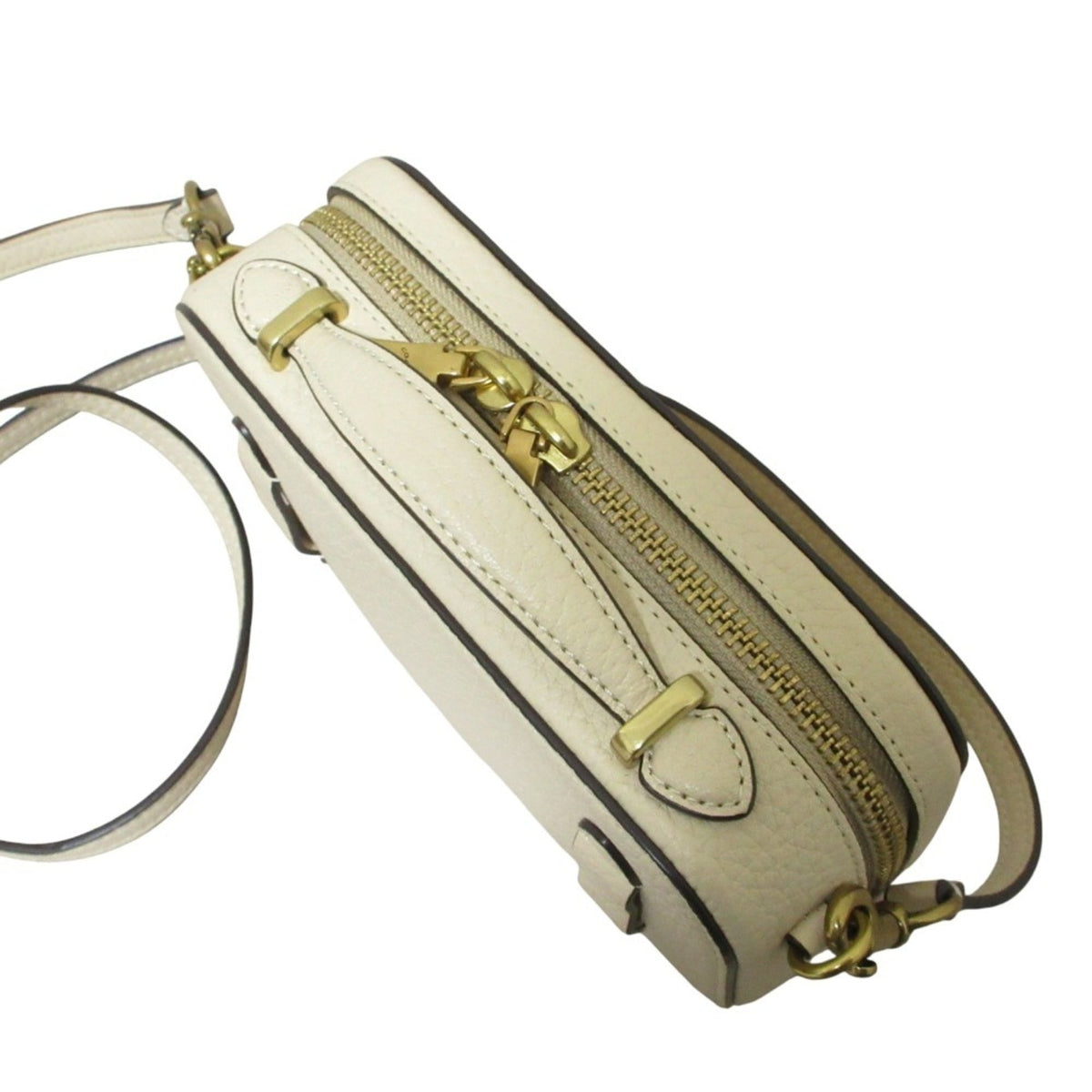Coach Ivory Ivory Handbag Shoulder Bag (Pre-Owned)