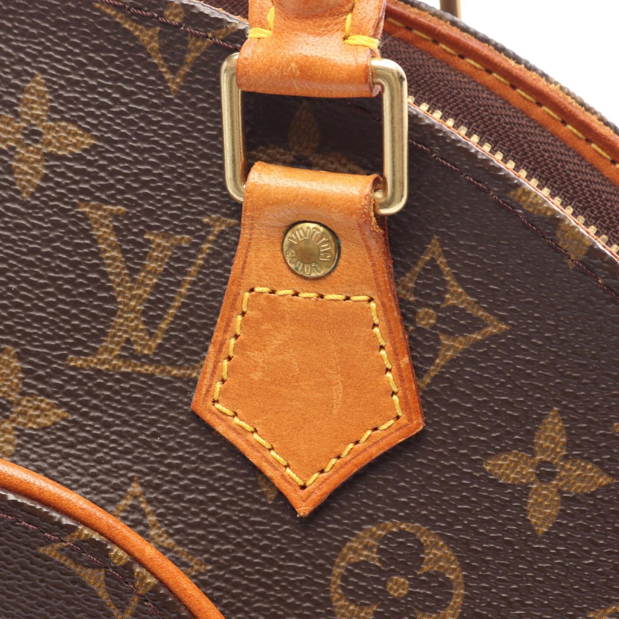 Louis Vuitton Brown Coated Canvas Leather Handbag (Pre-Owned)