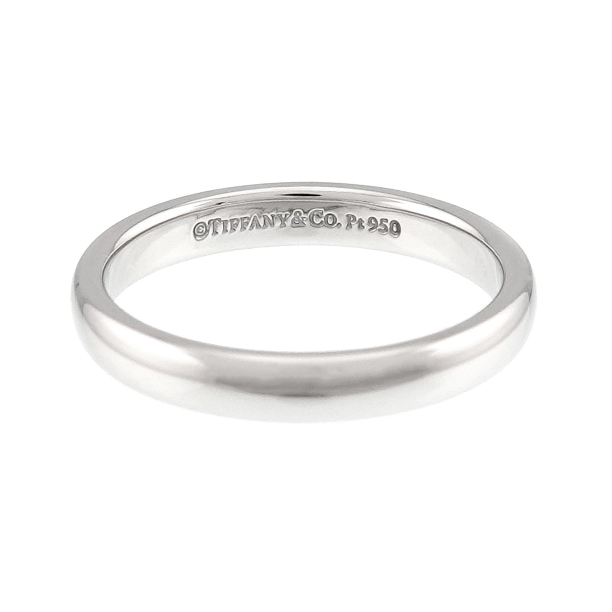 Tiffany Platinum 950 Band Ring (Pre-Owned)