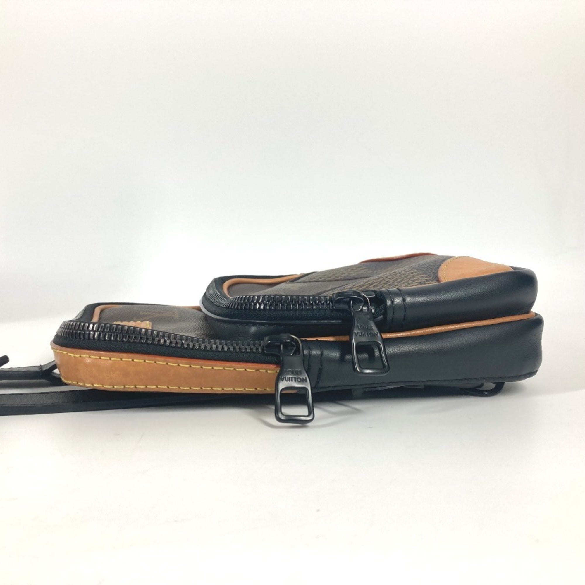 Louis Vuitton Brown Shoulder Bag Sling Bag (Pre-Owned)