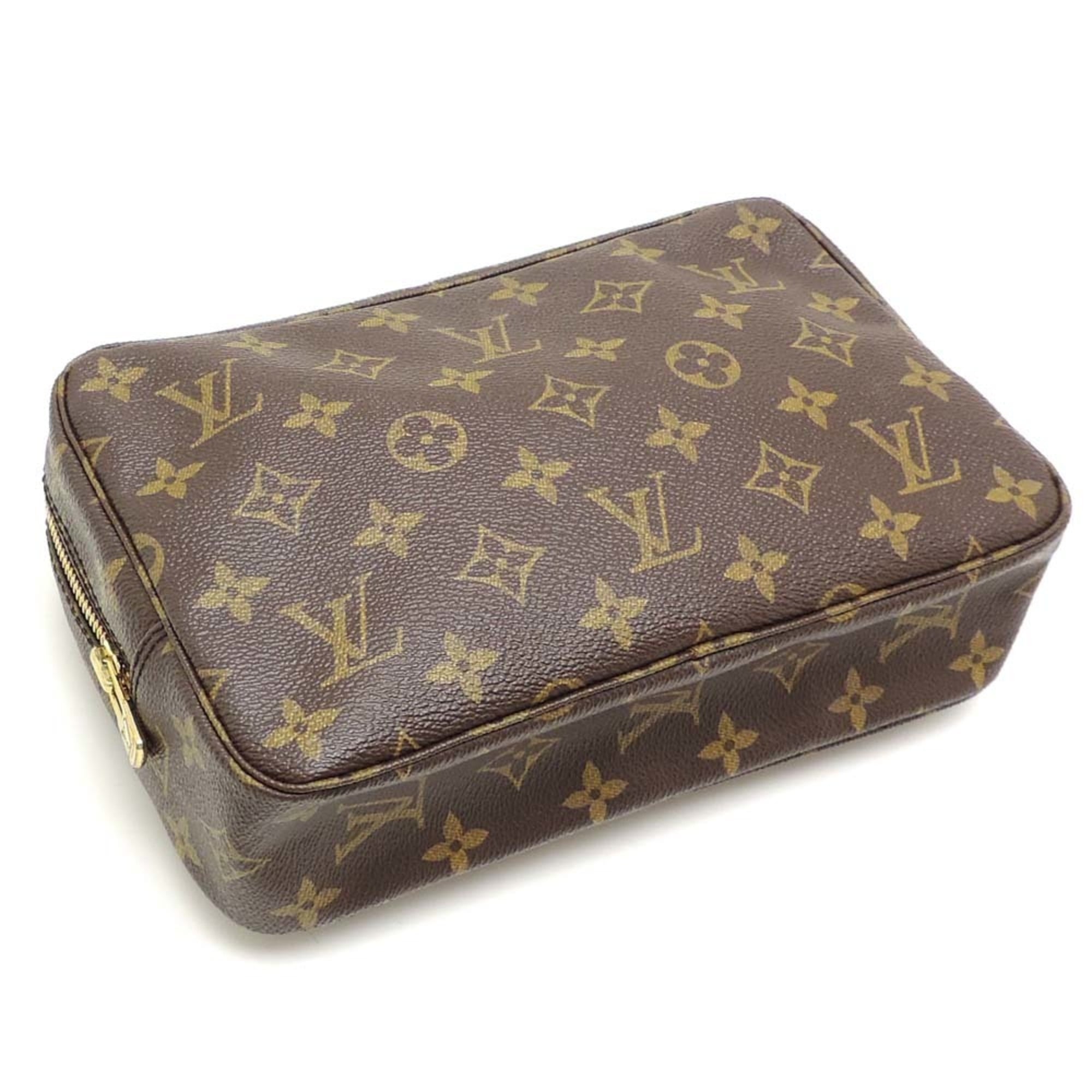 Louis Vuitton Brown Monogram Pouch (Pre-Owned)