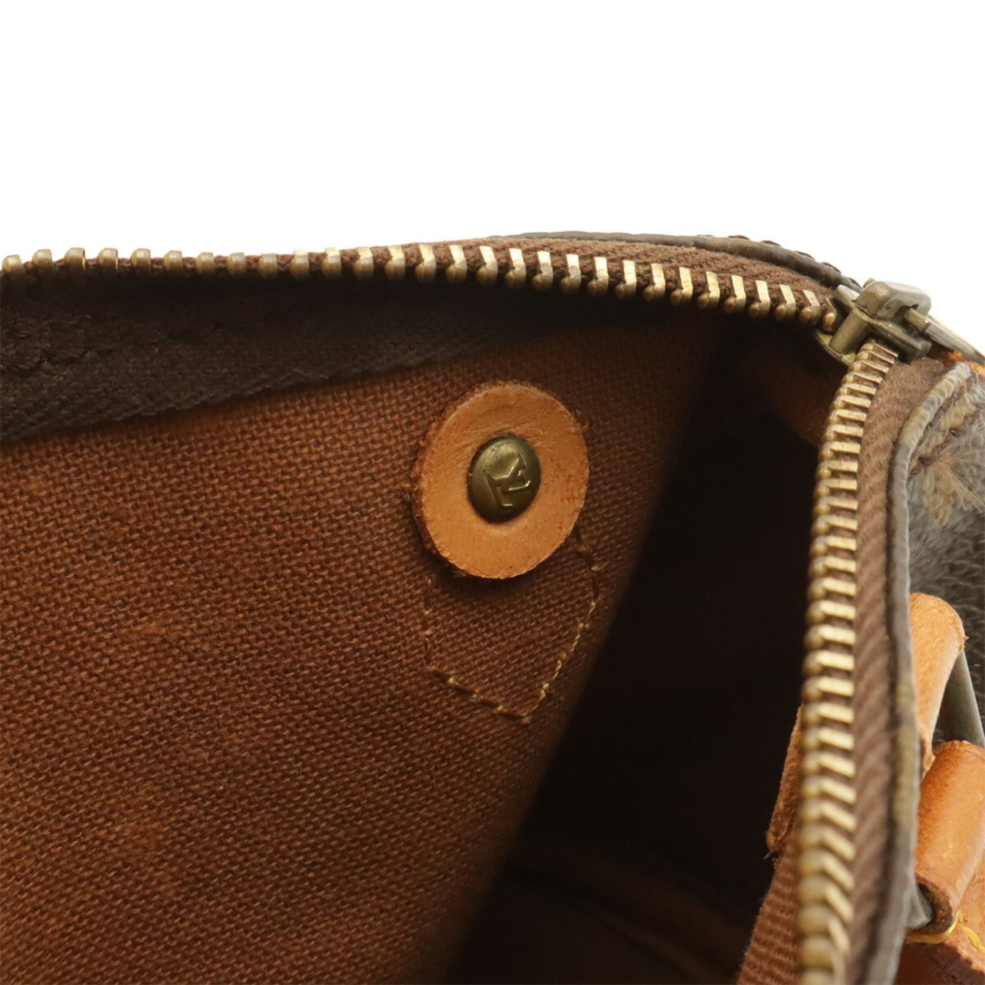 Louis Vuitton Brown Monogram Monogram Mini Handbag Pouch (Pre-Owned)