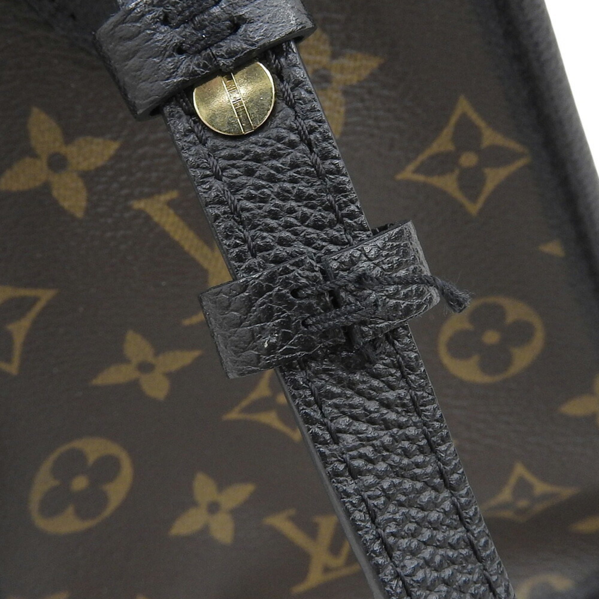 Louis Vuitton Black Noir Pvc Leather Tote Bag (Pre-Owned)