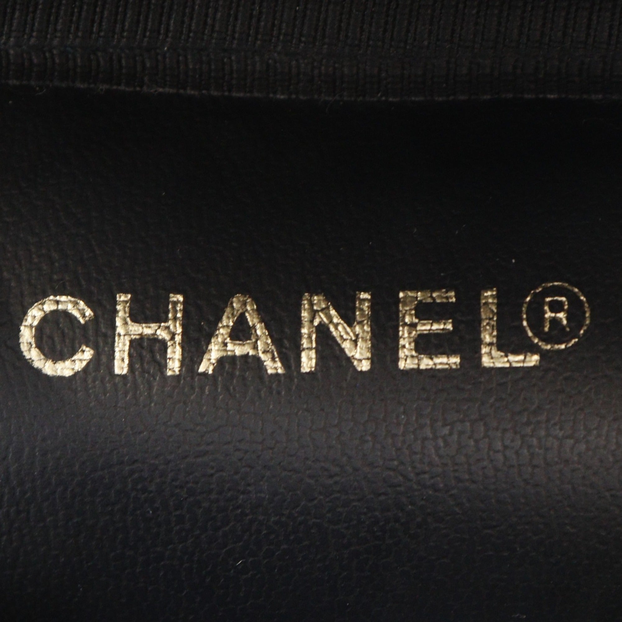 Chanel Black Grained Calfskin (Pre-Owned)