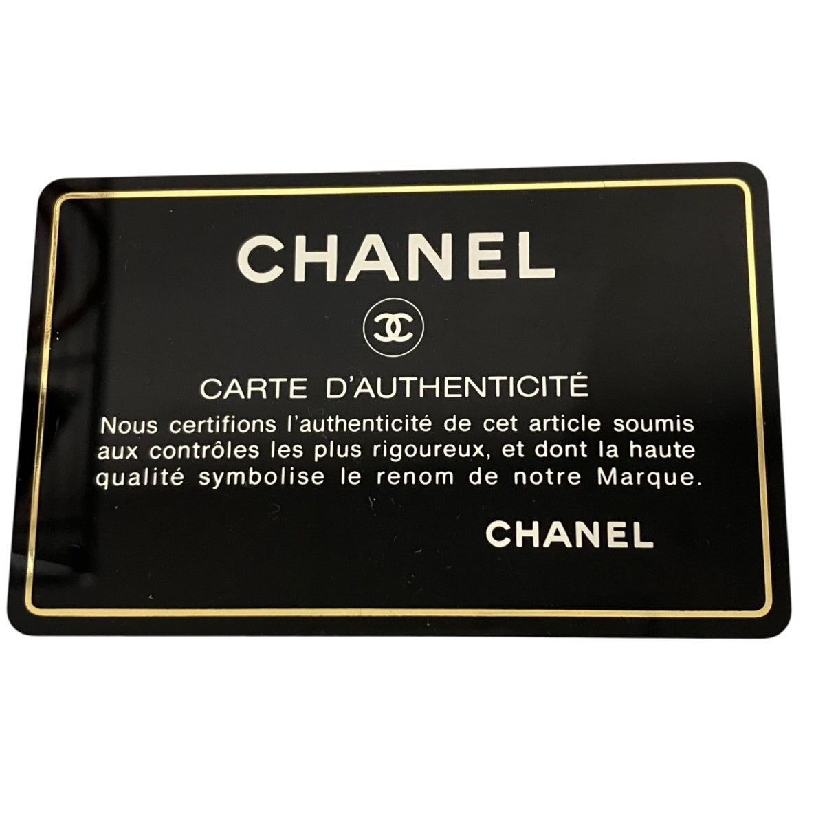 Chanel New Travel Line Black Leather Canvas Wallet (Bi-Fold) (Pre-Owned)
