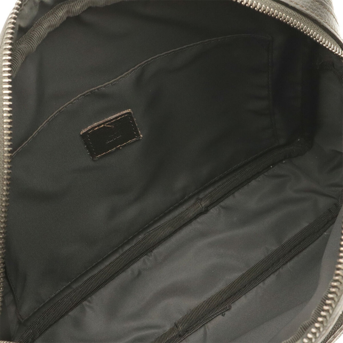 Dunhill Dark Brown Pvc Leather Handbag Shoulder Bag (Pre-Owned)
