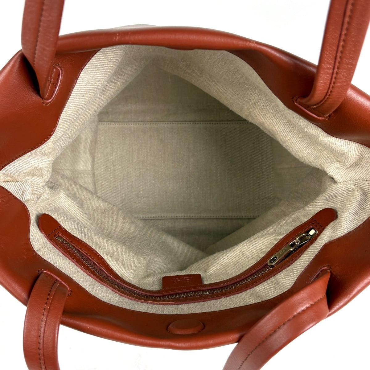 Chloé Brown Leather Tote Bag (Pre-Owned)