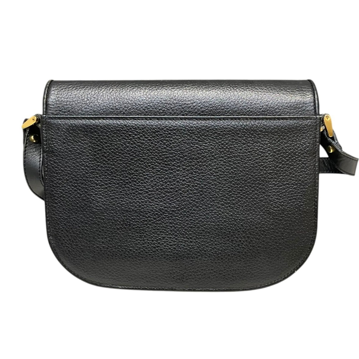 Burberry Black Leather Pouch Shoulder Bag (Pre-Owned)