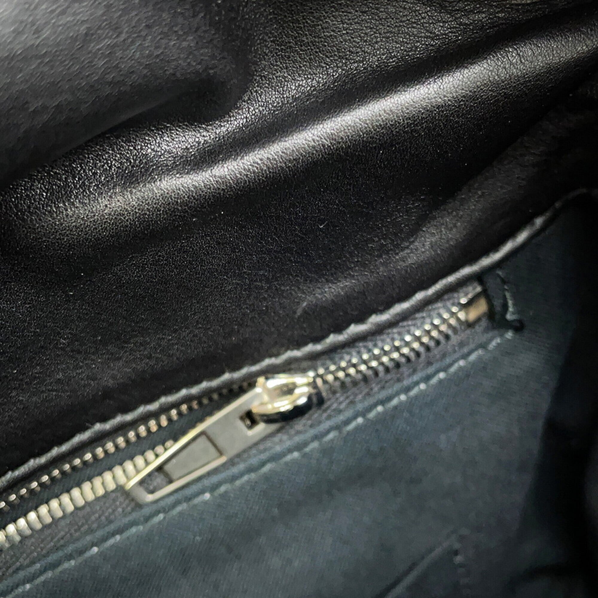 Balenciaga Black Leather Handbag Shoulder Bag (Pre-Owned)