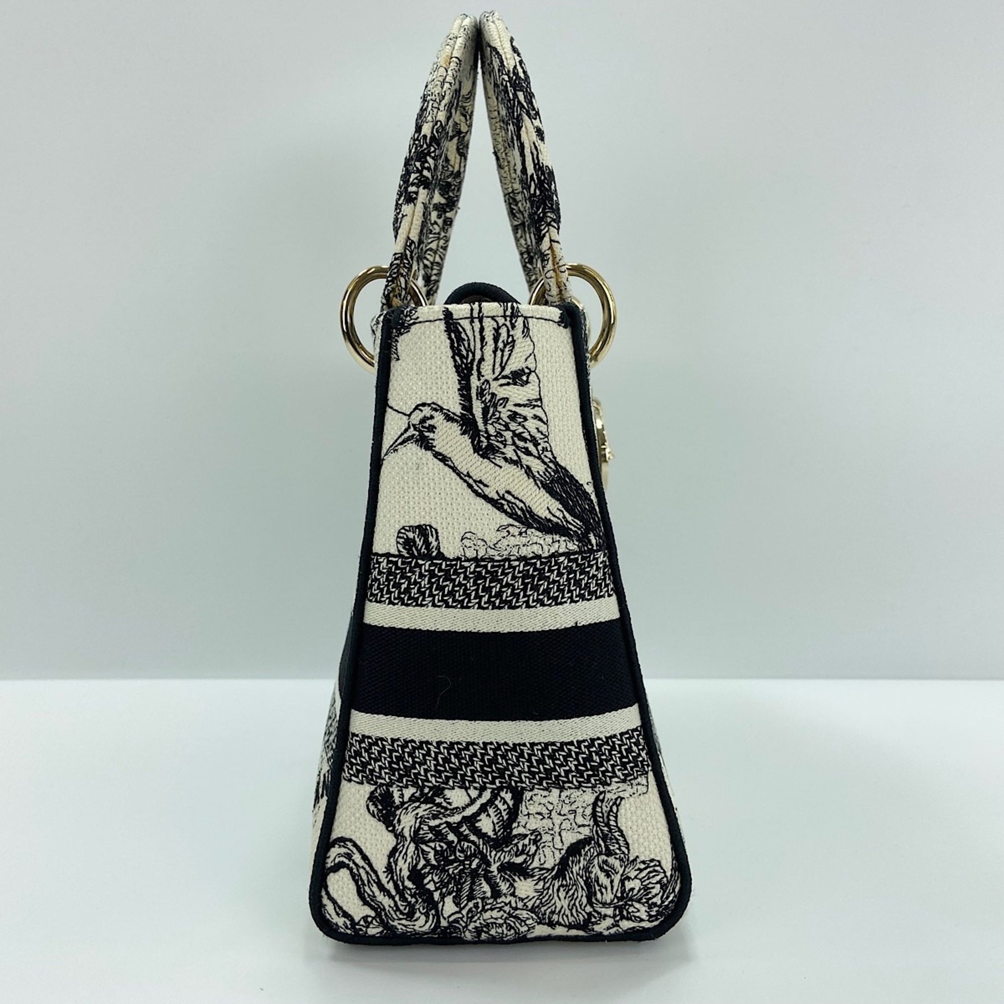 Christian Dior Lady Dior Black Handbag (Pre-Owned)