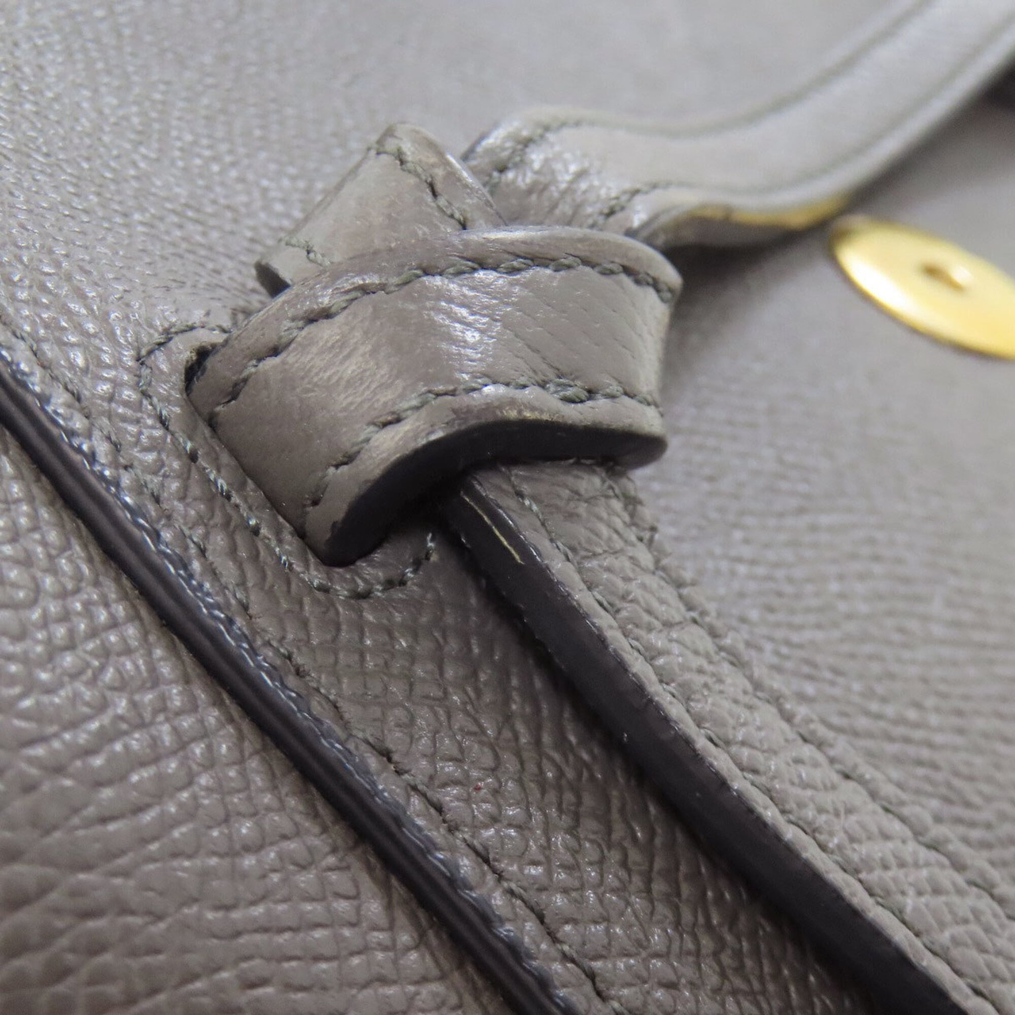 Celine Gray Leather Handbag (Pre-Owned)