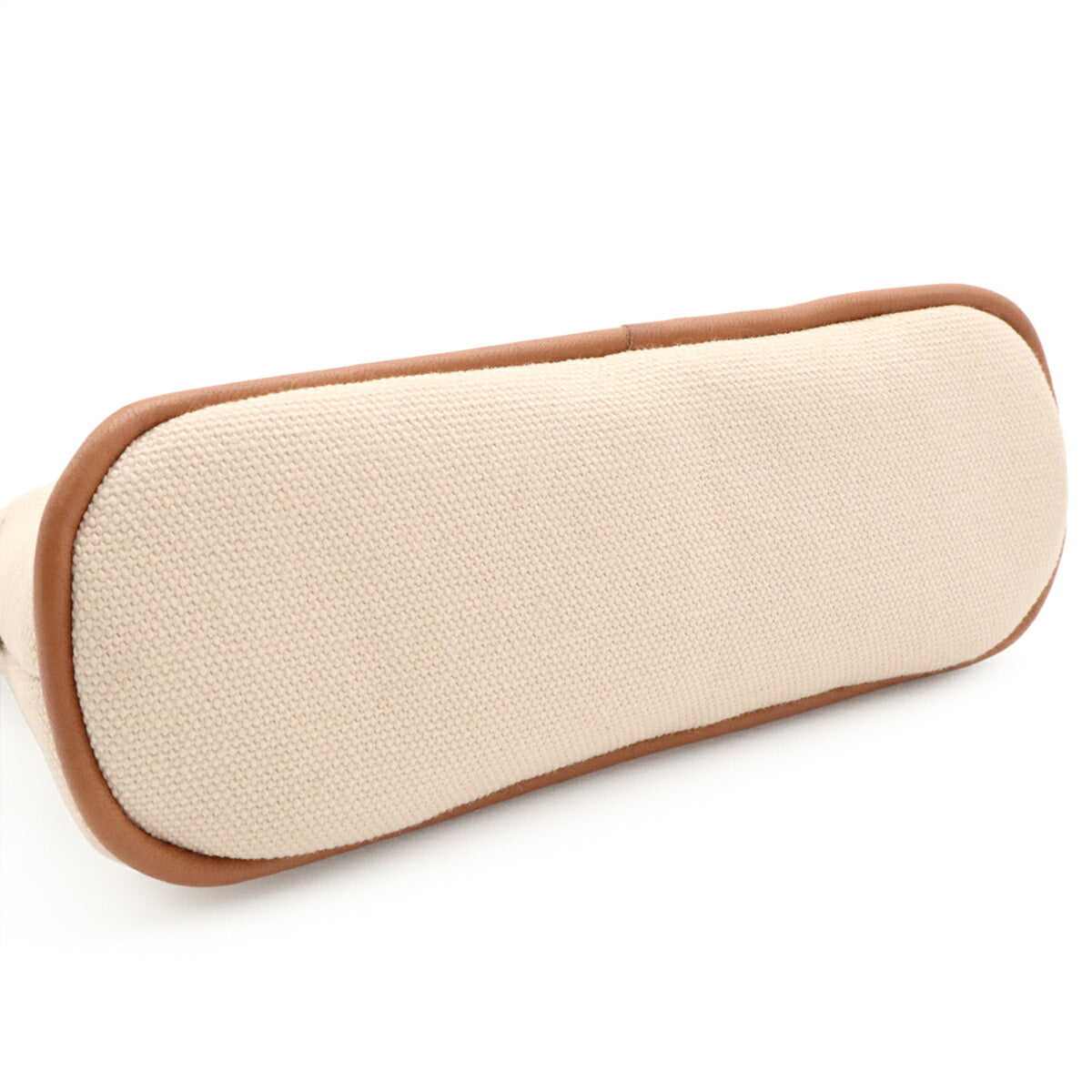 Hermes Natural Cotton Canvas Handbag Pouch (Pre-Owned)