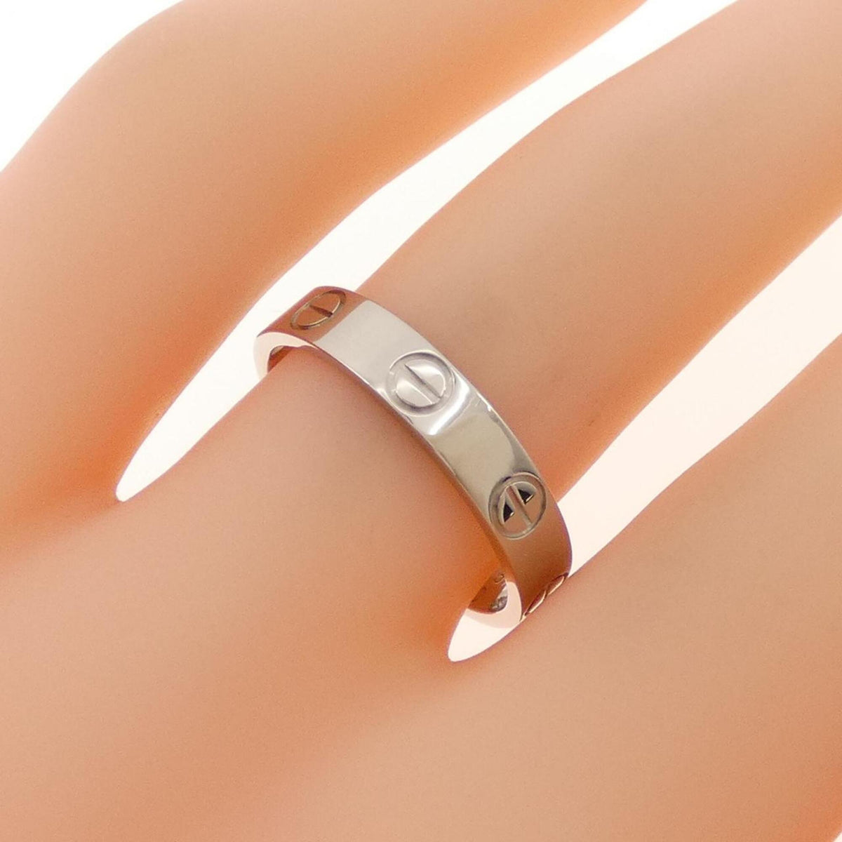 Cartier White Gold (18K) Band Ring (Pre-Owned)