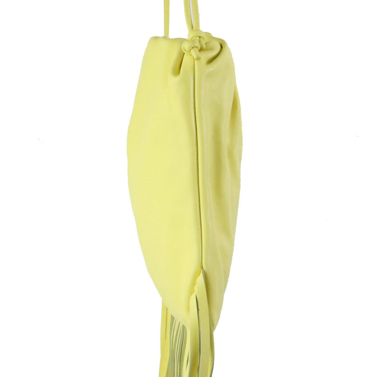 Bottega Veneta Yellow Leather Handbag Shoulder Bag (Pre-Owned)
