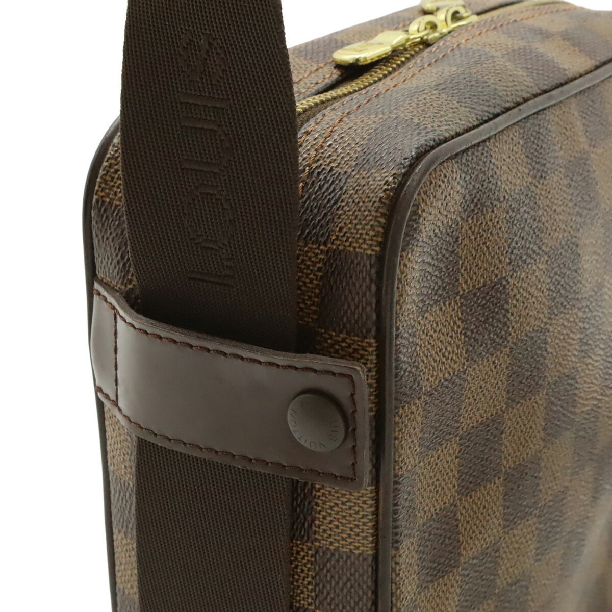 Louis Vuitton Brown Damier Canvas Pvc Pochette Shoulder Bag (Pre-Owned)