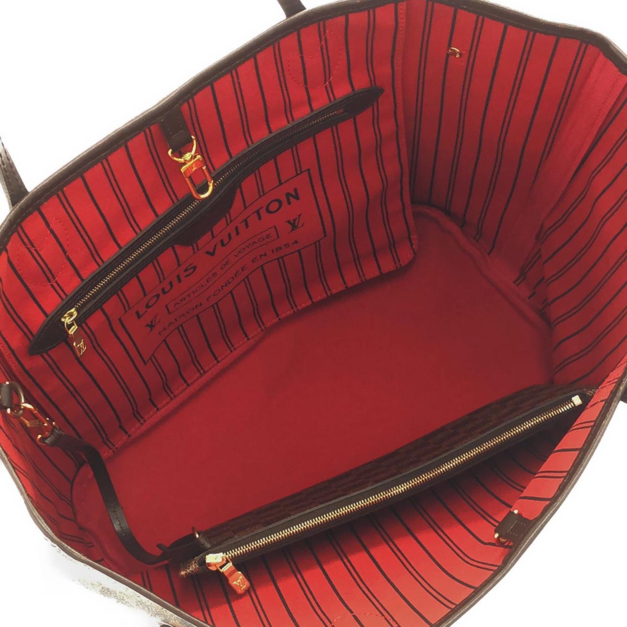 Louis Vuitton Brown Coated Canvas Handbag (Pre-Owned)
