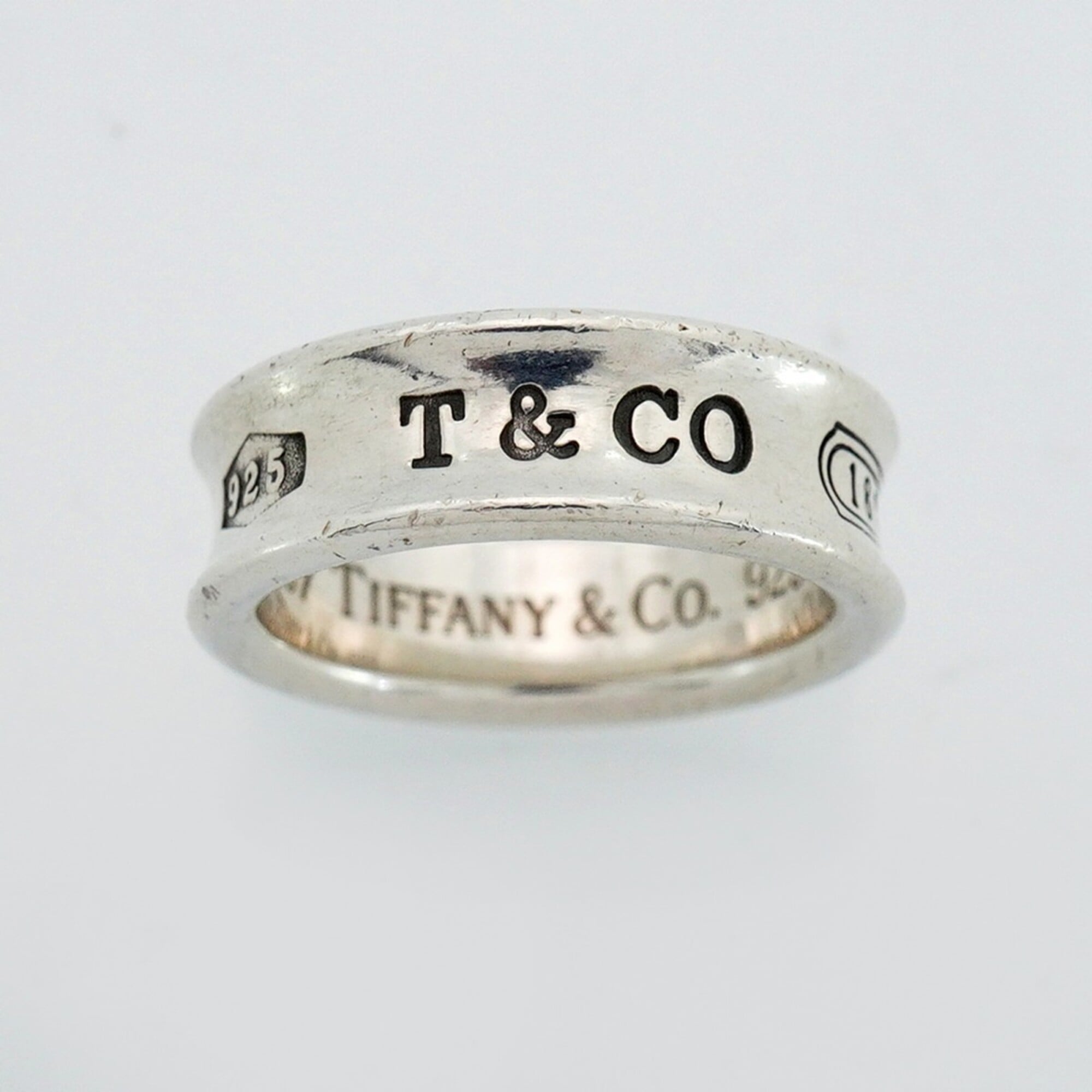 Tiffany Silver 925 Band Ring (Pre-Owned)