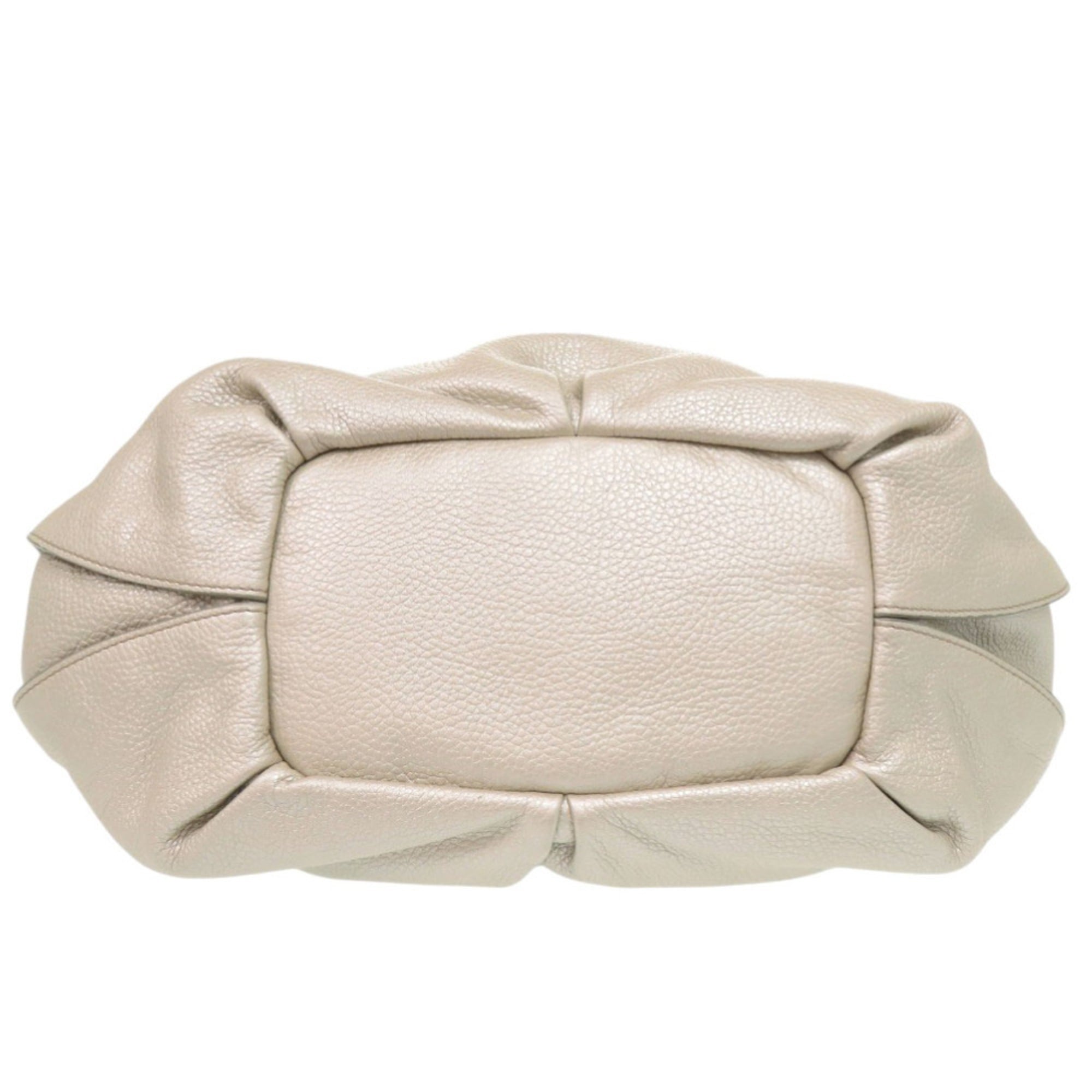 Celine Champagne Leather Handbag (Pre-Owned)