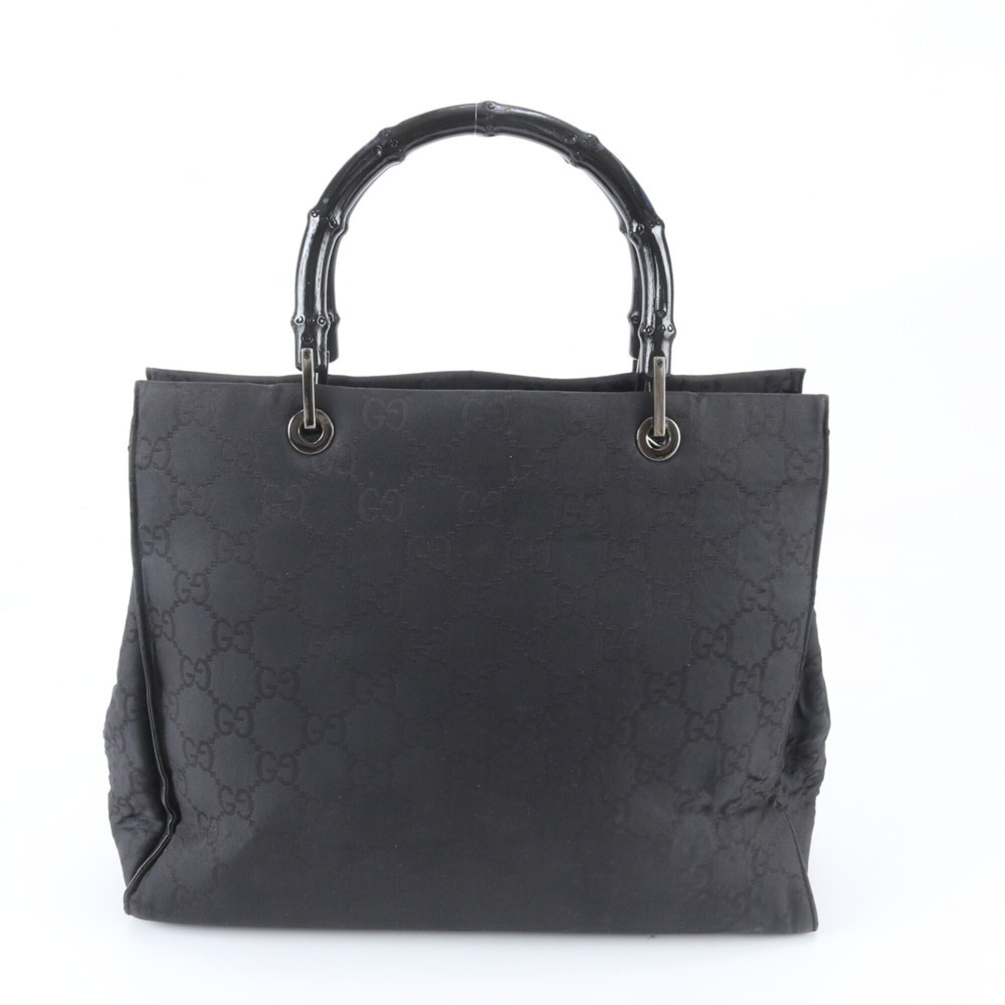 Gucci Black Handbag Tote Bag (Pre-Owned)