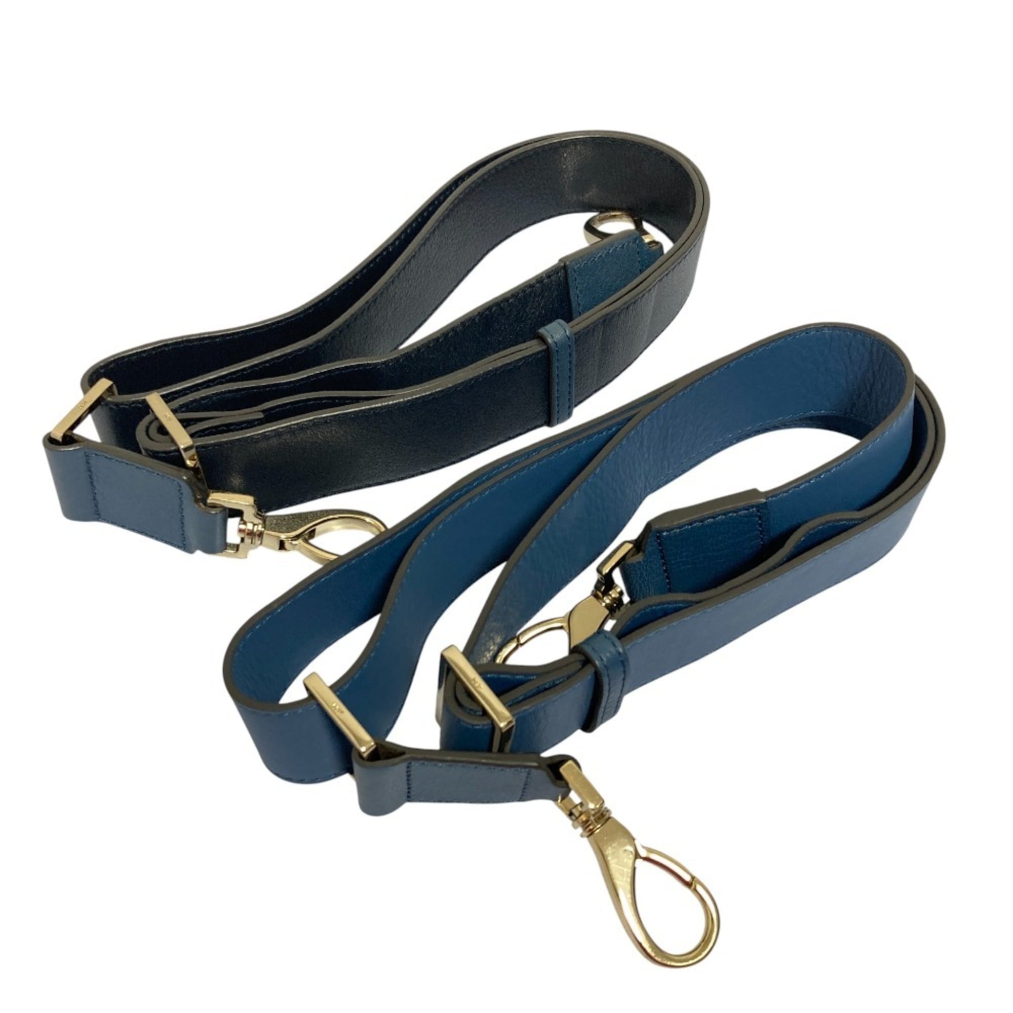 Anya Hindmarch Blue Handbag Shoulder Bag (Pre-Owned)
